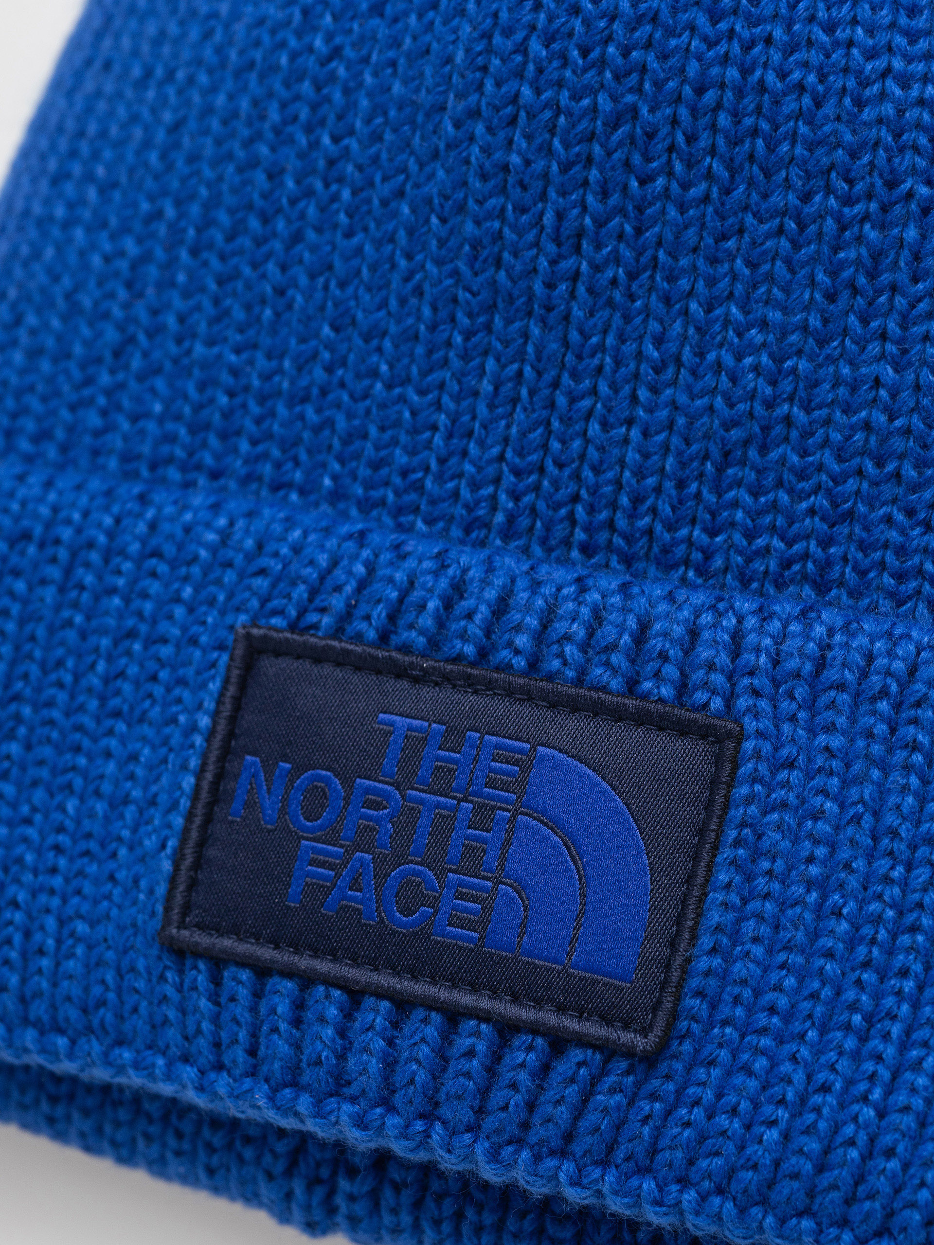The North Face Tnf Logo Box Cuffed Mütze (tnf blue/tnf blue)