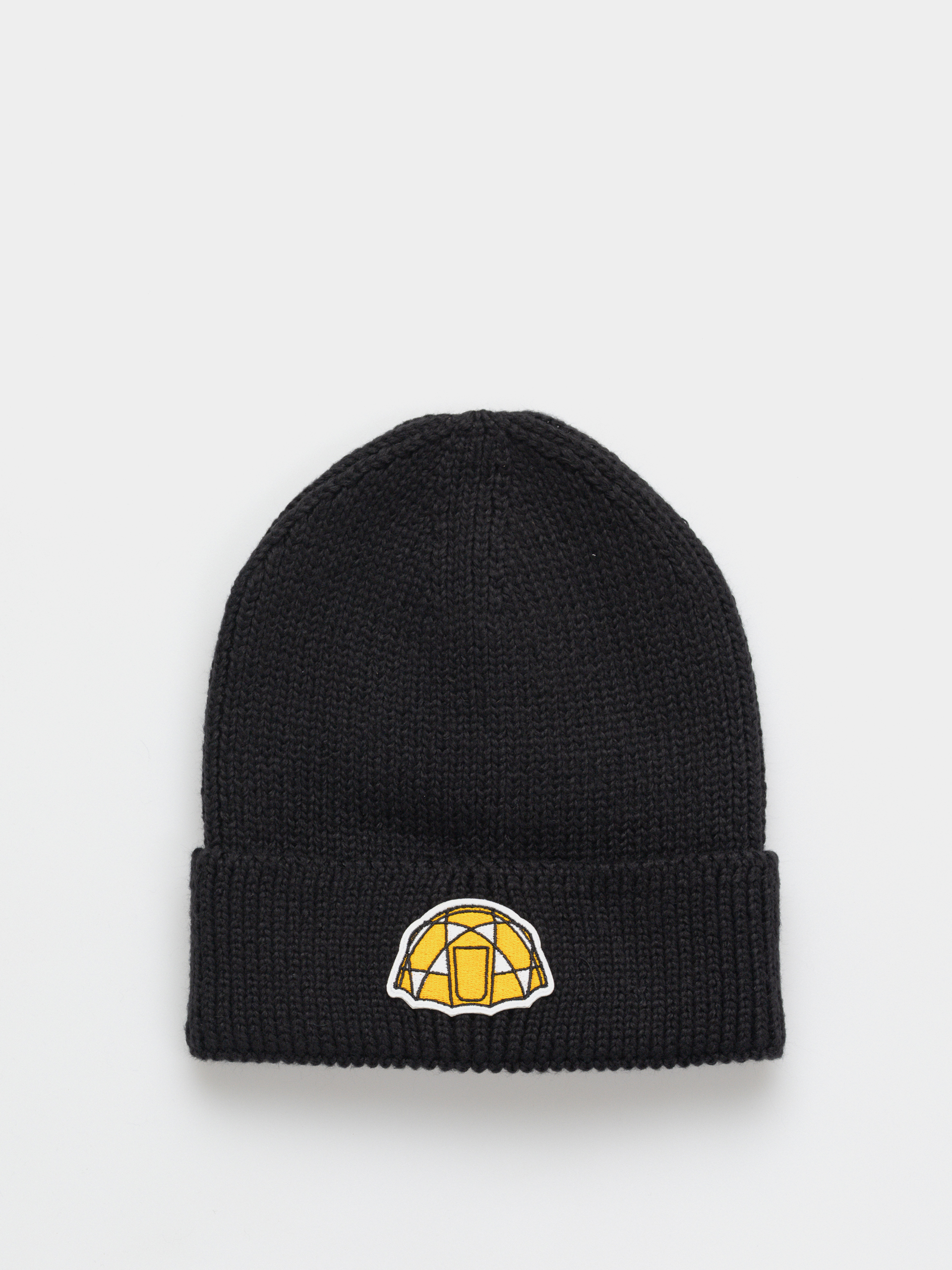 The North Face Tnf Logo Box Cuffed Beanie (tnf black/icon patch)