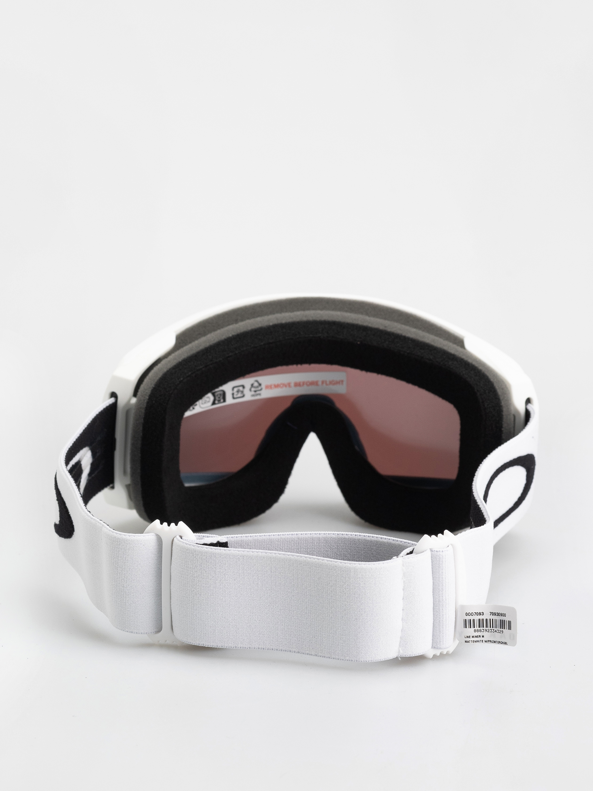 Oakley Line Miner M Goggles (matte white/prizm snow torch iridium)