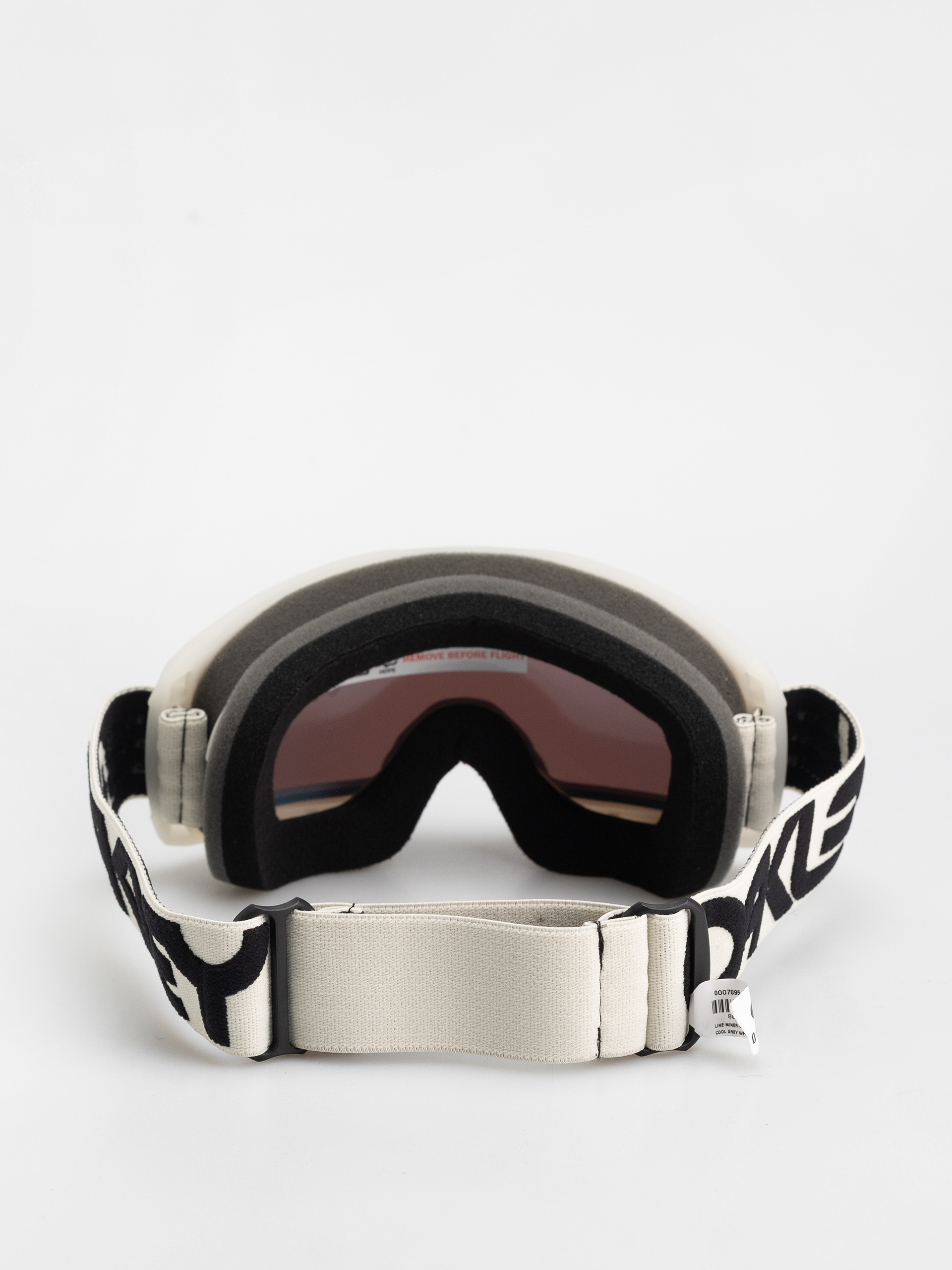 Oakley Line Miner S JR Goggles (matte b1b cool grey/prizm rose gold iridium)