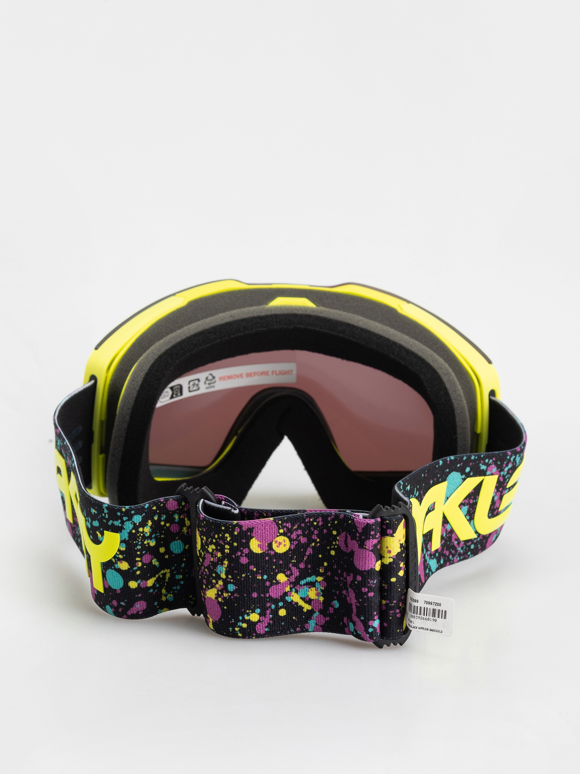 Oakley Fall Line L Goggles - yellow (jaxson black/prizm snow sage