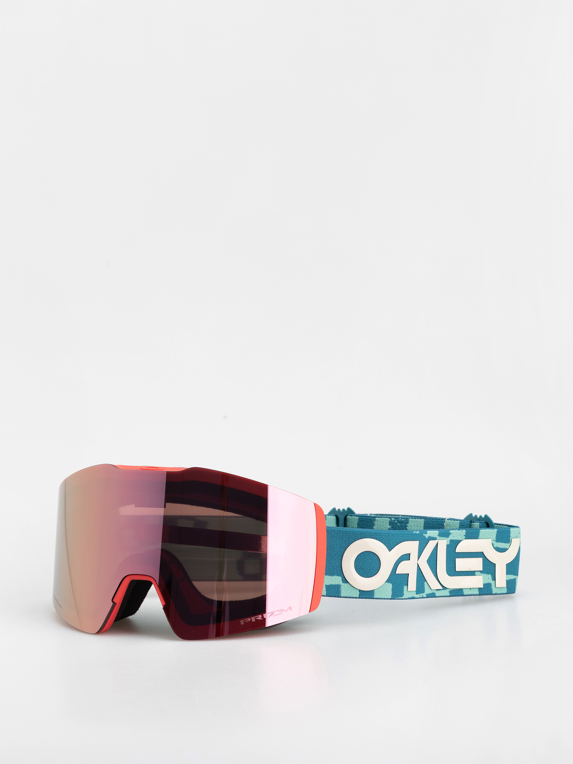 Oakley Fall Line M Goggles (pacific chex/prizm snow rose gold iridium)