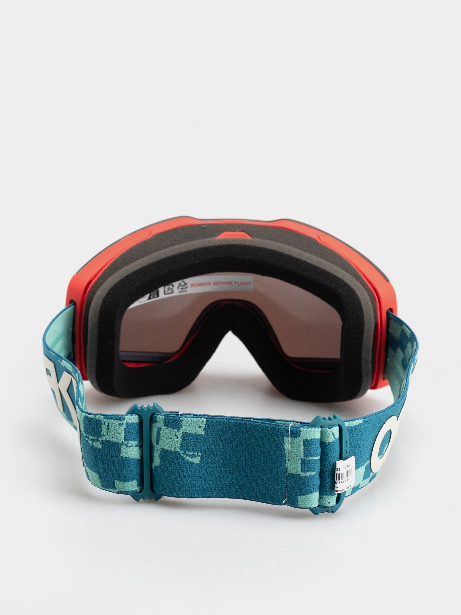Oakley Fall Line M Goggles (pacific chex/prizm snow rose gold iridium)