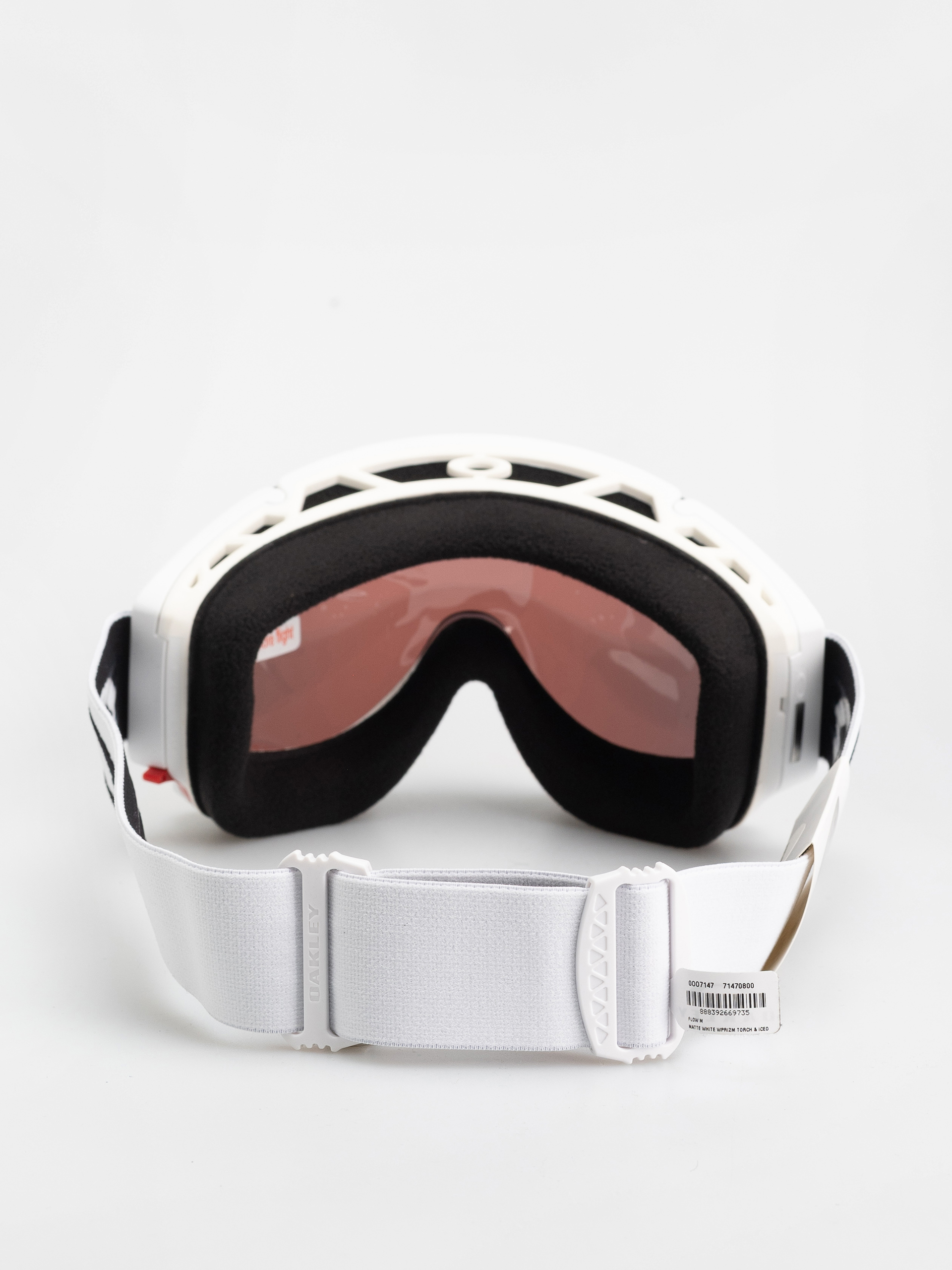 Oakley Flow Scape M Goggles (matte white/prizm torch & prizm iced)