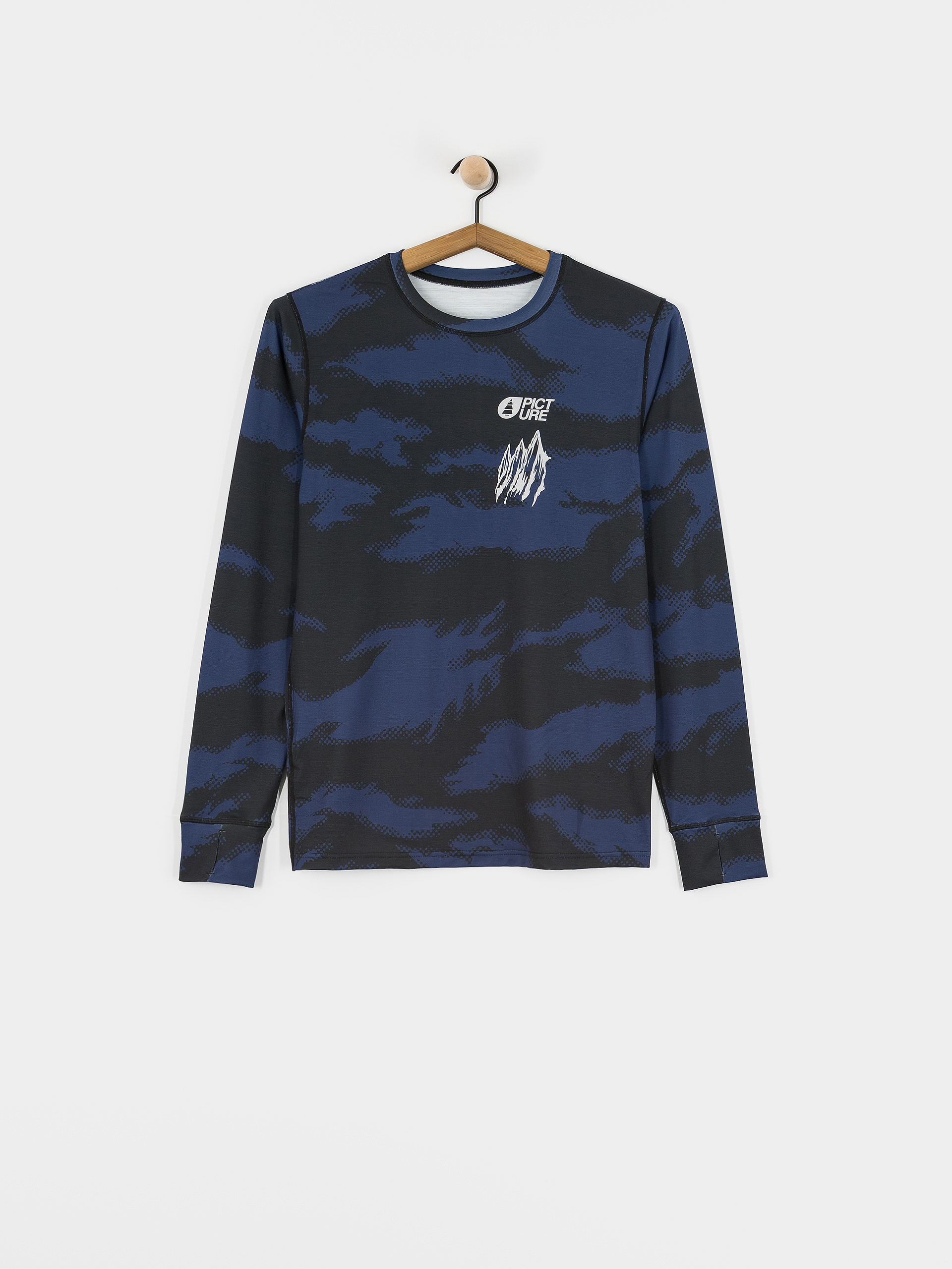 Picture Lhotse Printed Aktives Longsleeve (retro fusion print)