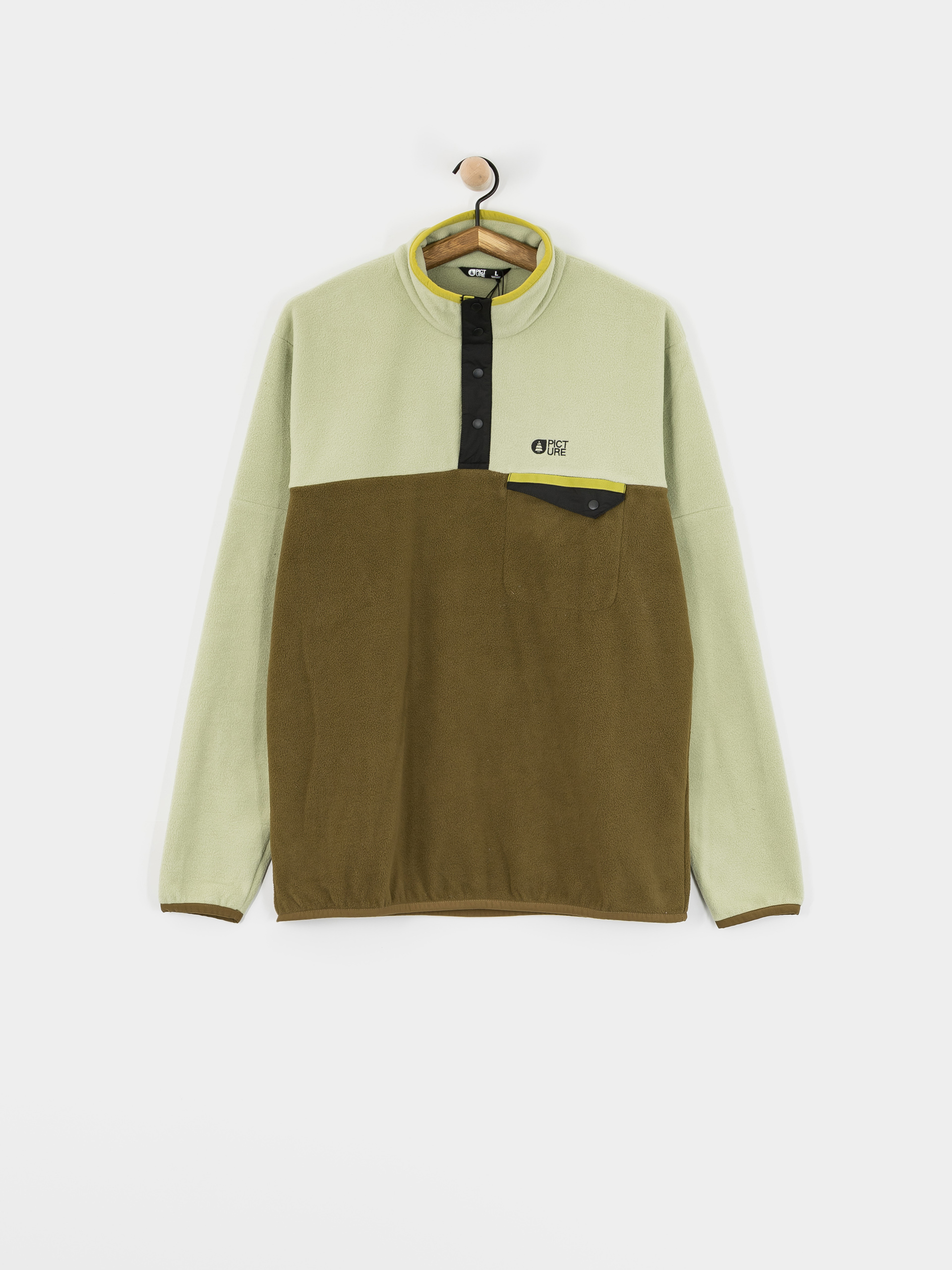 Picture Arcca 1/4 Zip Fleece  (tobacco)