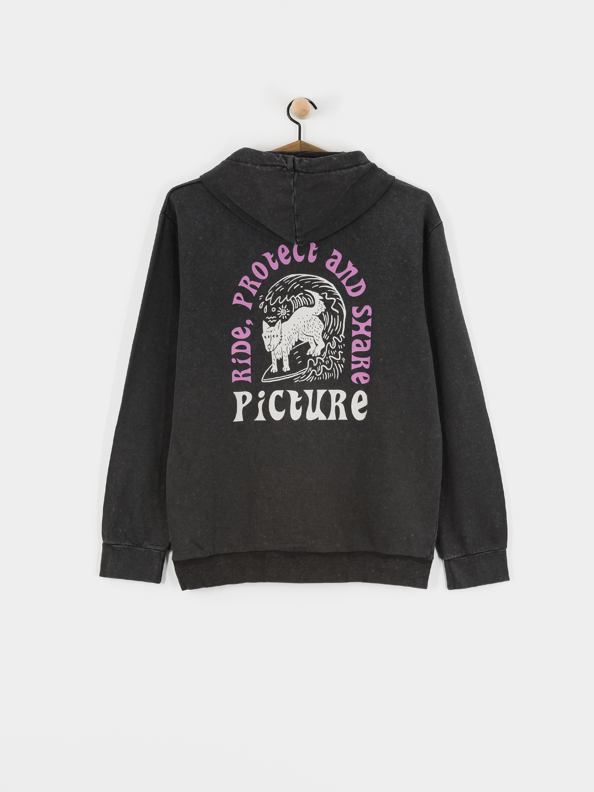 Picture Picturide Fleece  (black washed)