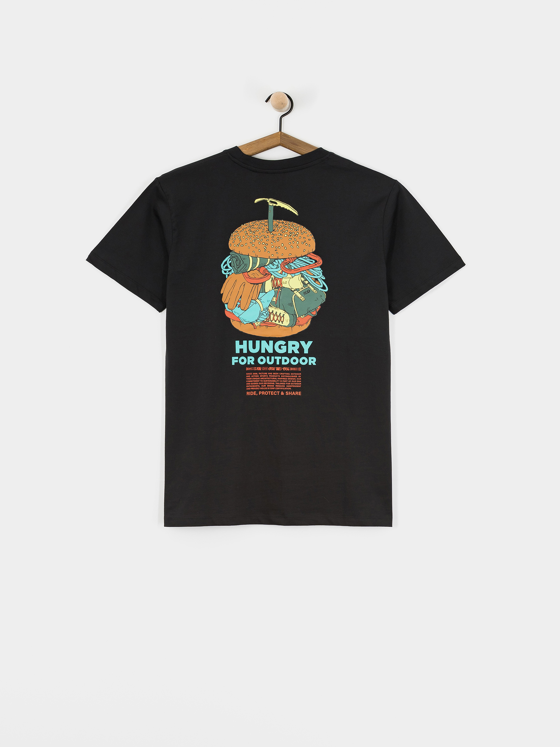 Picture Hikkily T-Shirt (black)