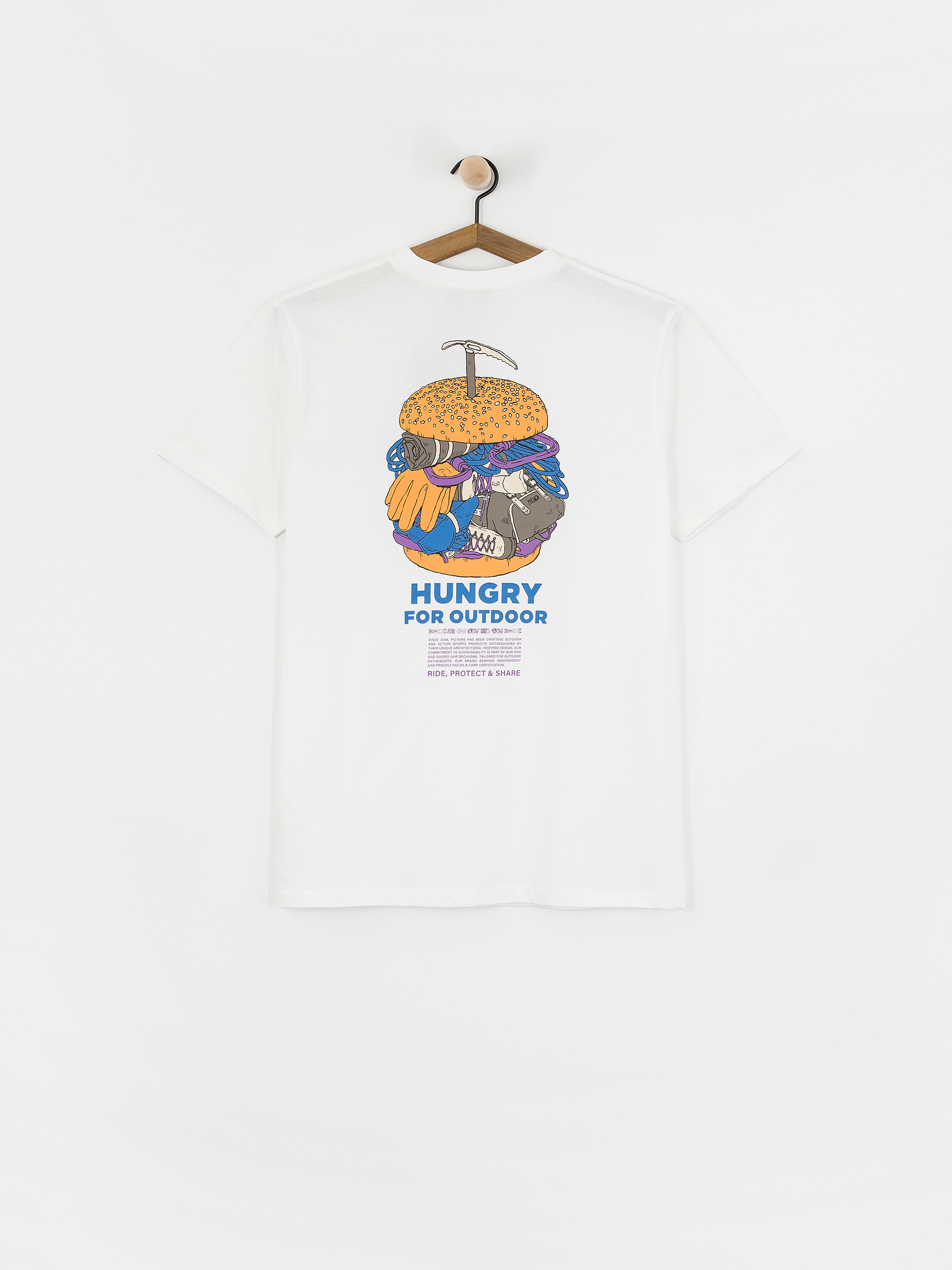 Picture Hikkily T-Shirt (white)