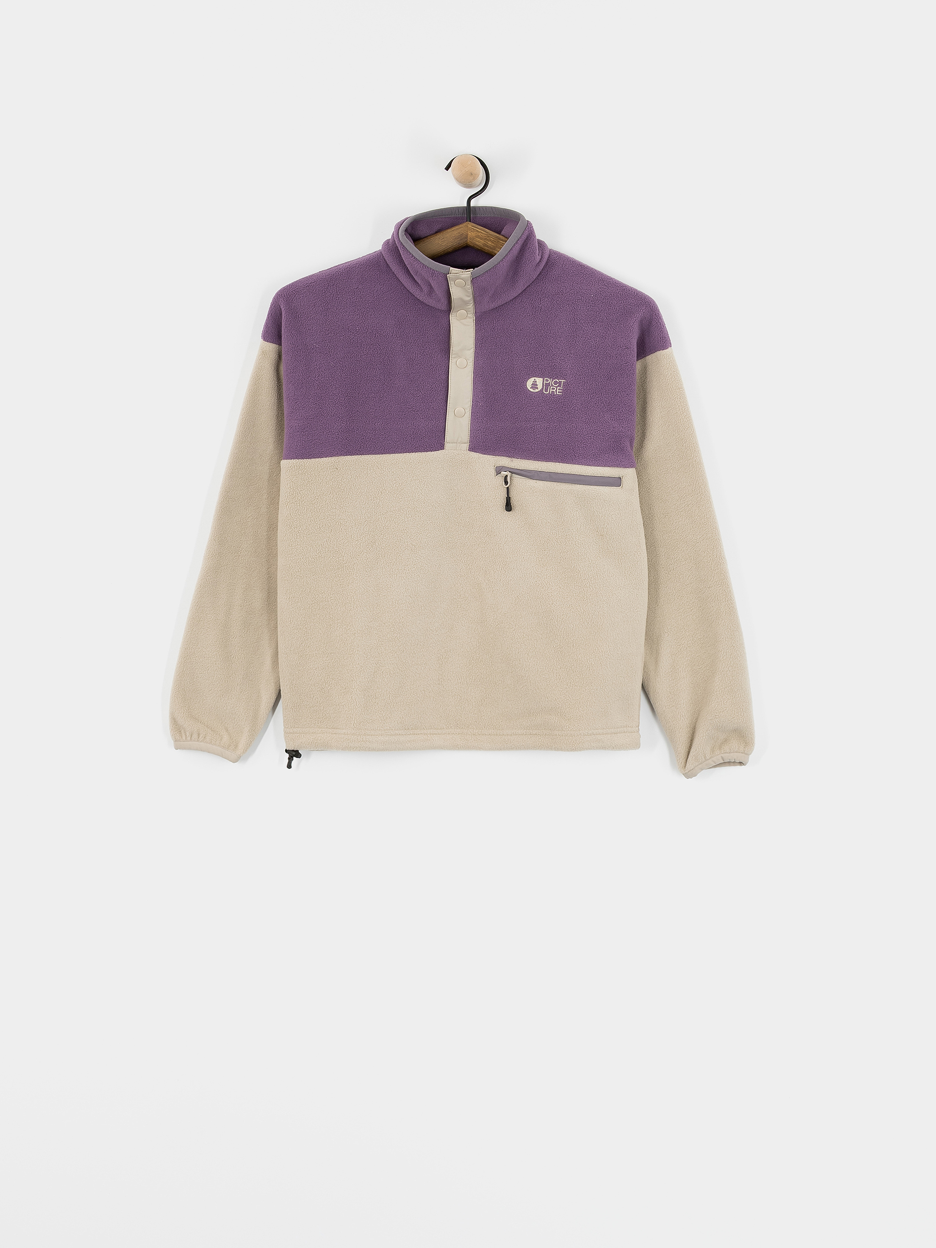 Picture Arcca 1/4 Zip Wmn Fleece  (pure cashmere)