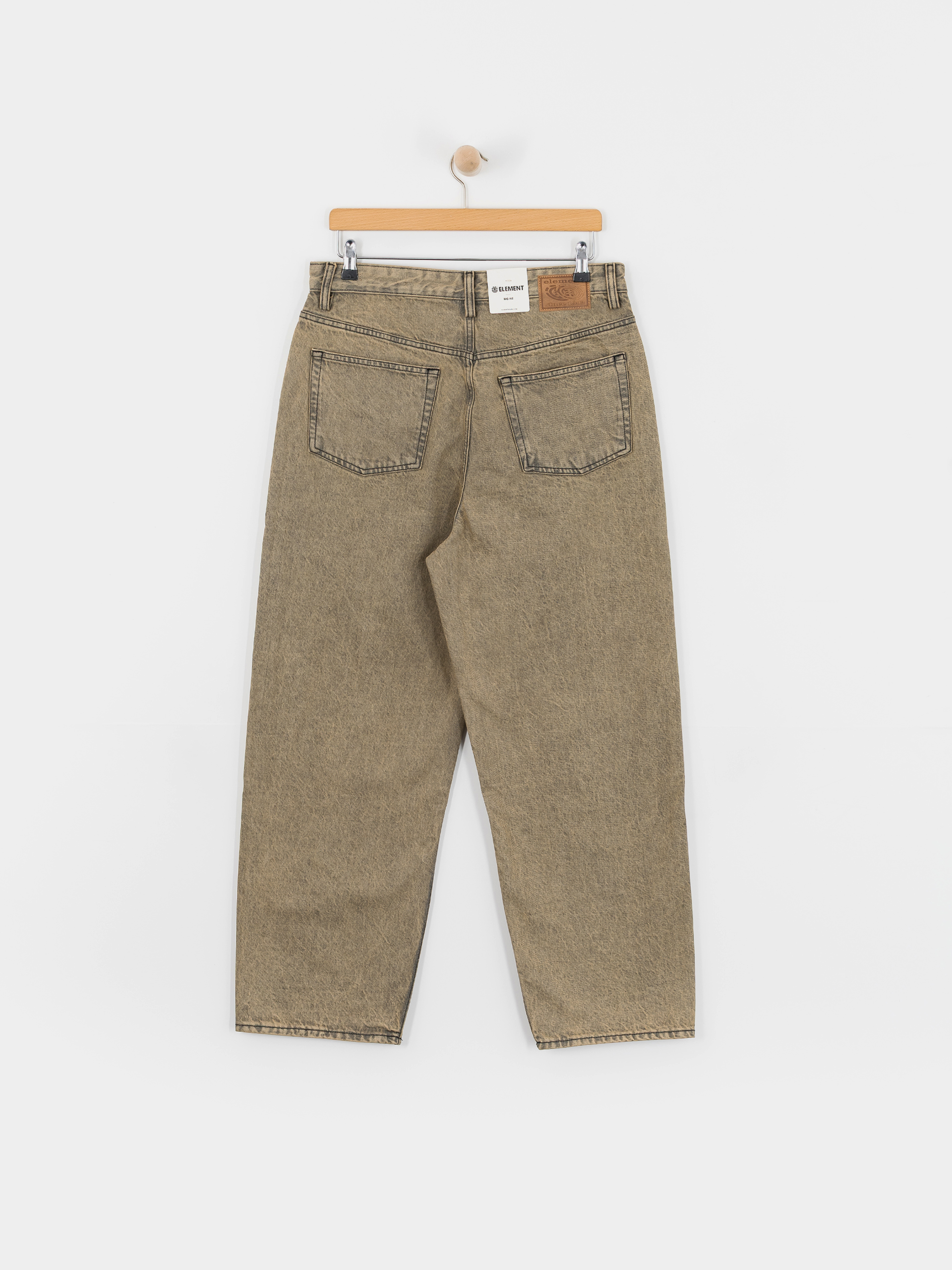 Element Big 5 Denim Pants (brown tint)