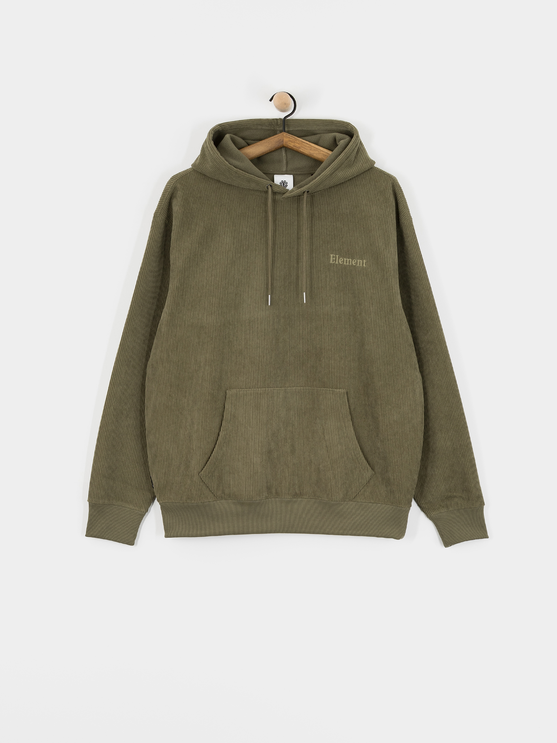 Element Serif Corduroy HD Hoodie (kalamata)