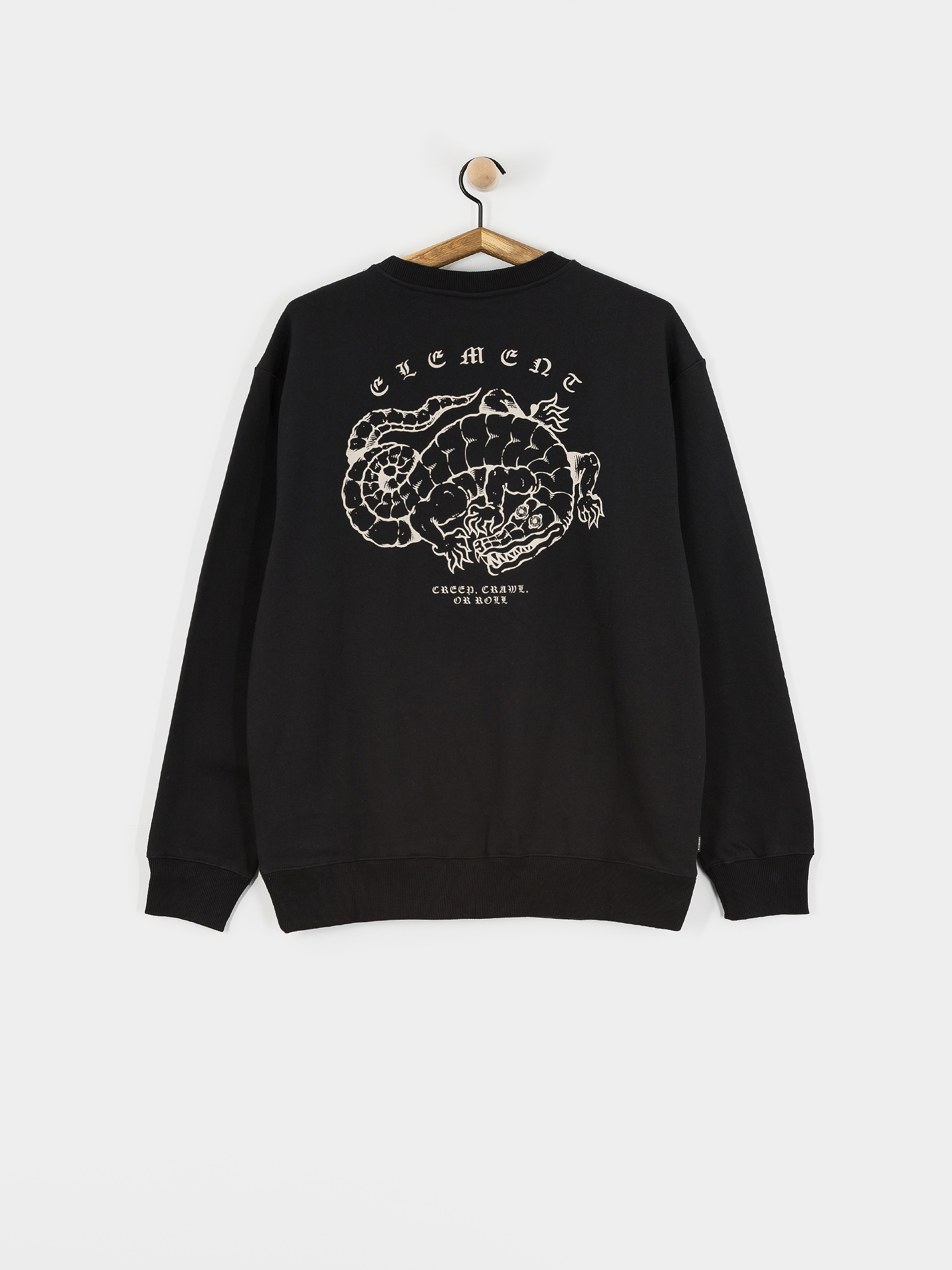 Element Aligator Cr Sweatshirt (flint black)