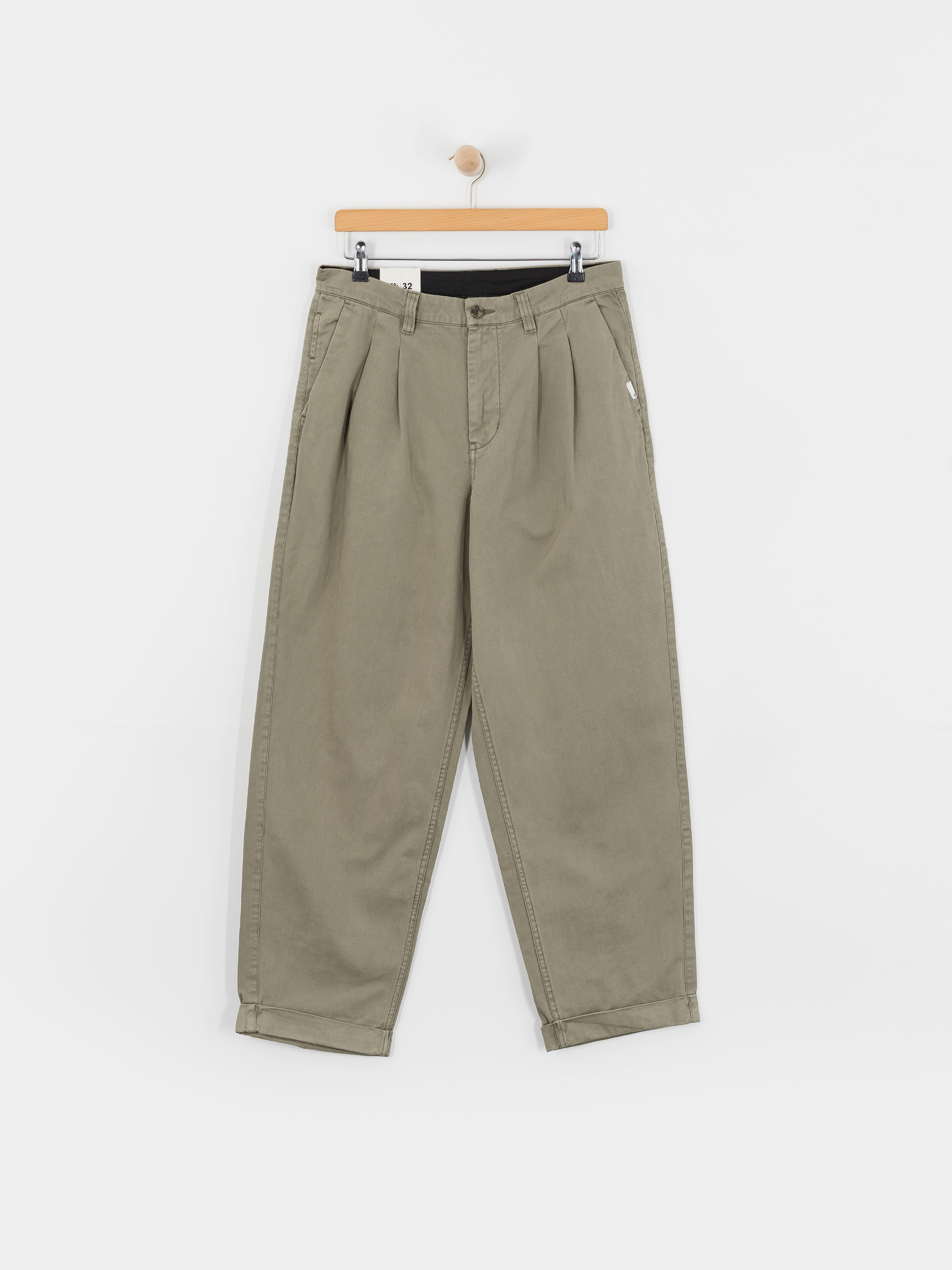 Element Big Pleated Chino Pants - beige (kalamata)