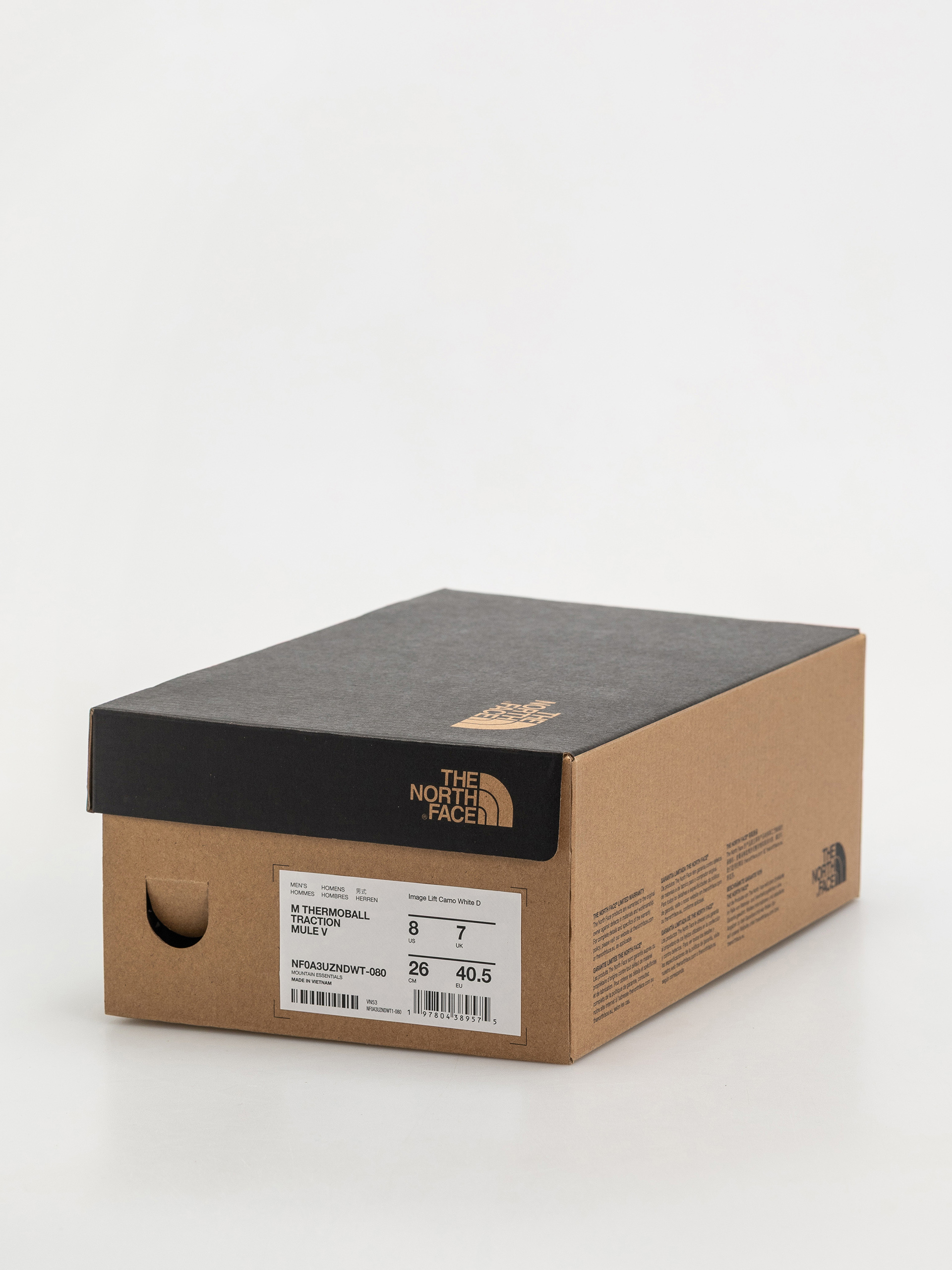 The North Face Thermoball Traction Mule V Shoes (image lift camo white d)
