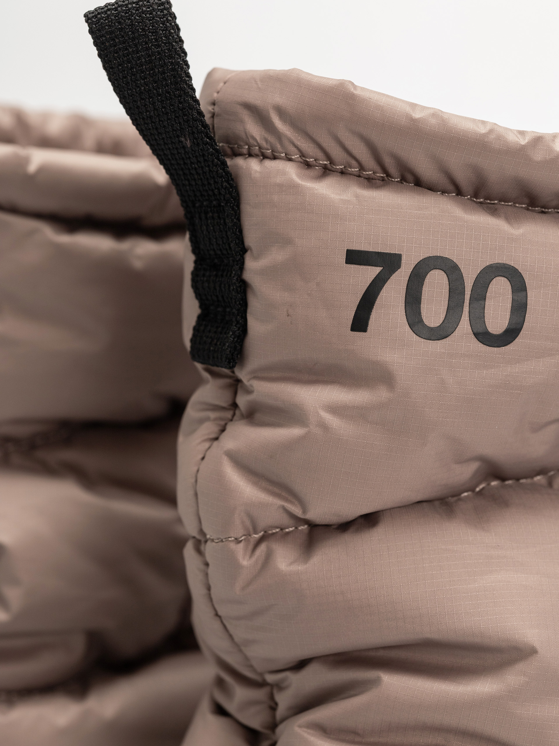 The North Face Nuptse Traction Bootie Shoes (mushroom grey/tnf black)