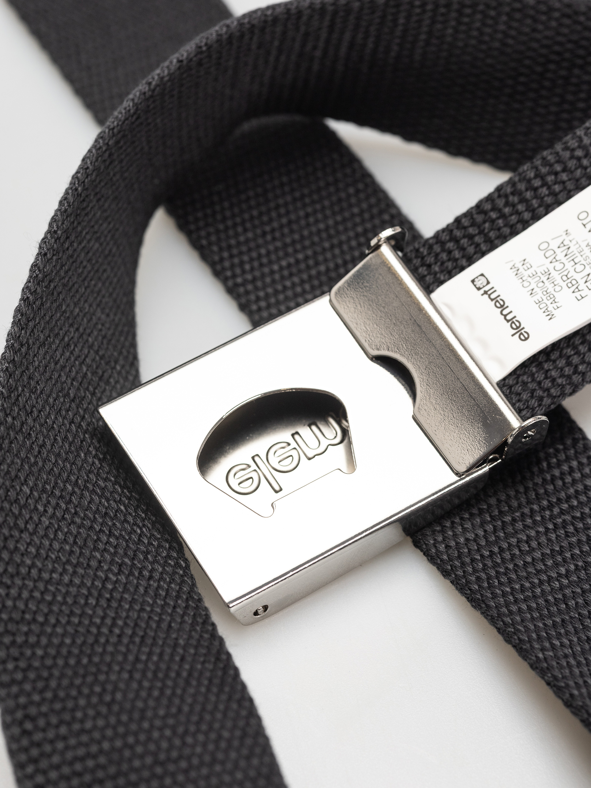 Element Lowcase Webbing Gürtel (off black)