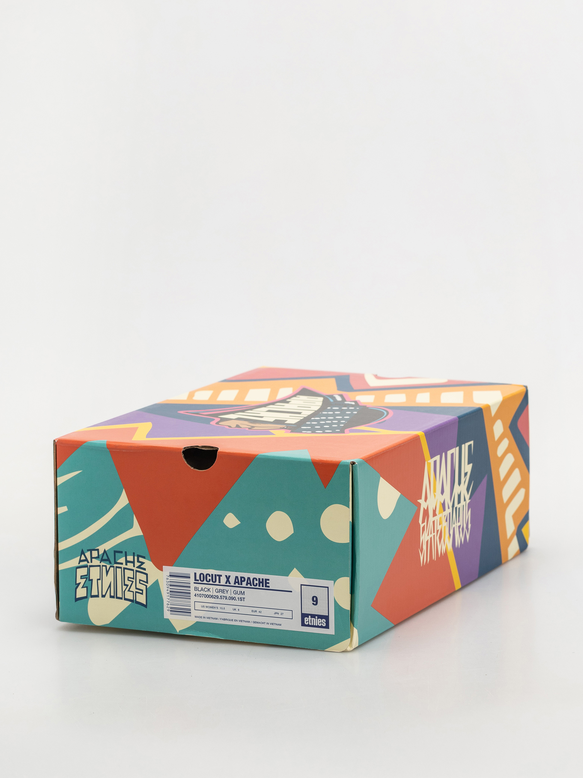 Etnies Schuhe Locut X Apache (black/grey/gum)