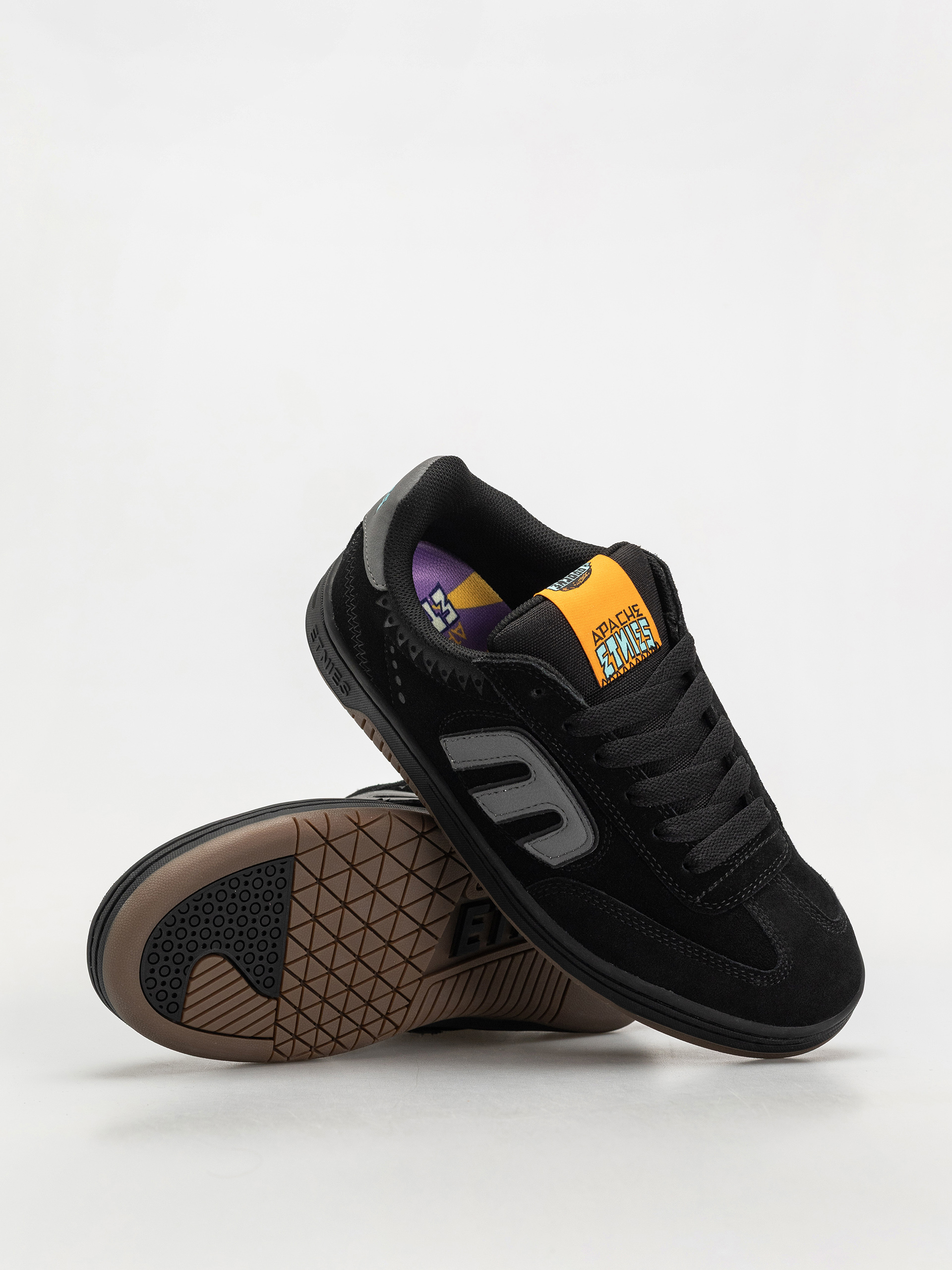 Etnies Schuhe Locut X Apache (black/grey/gum)