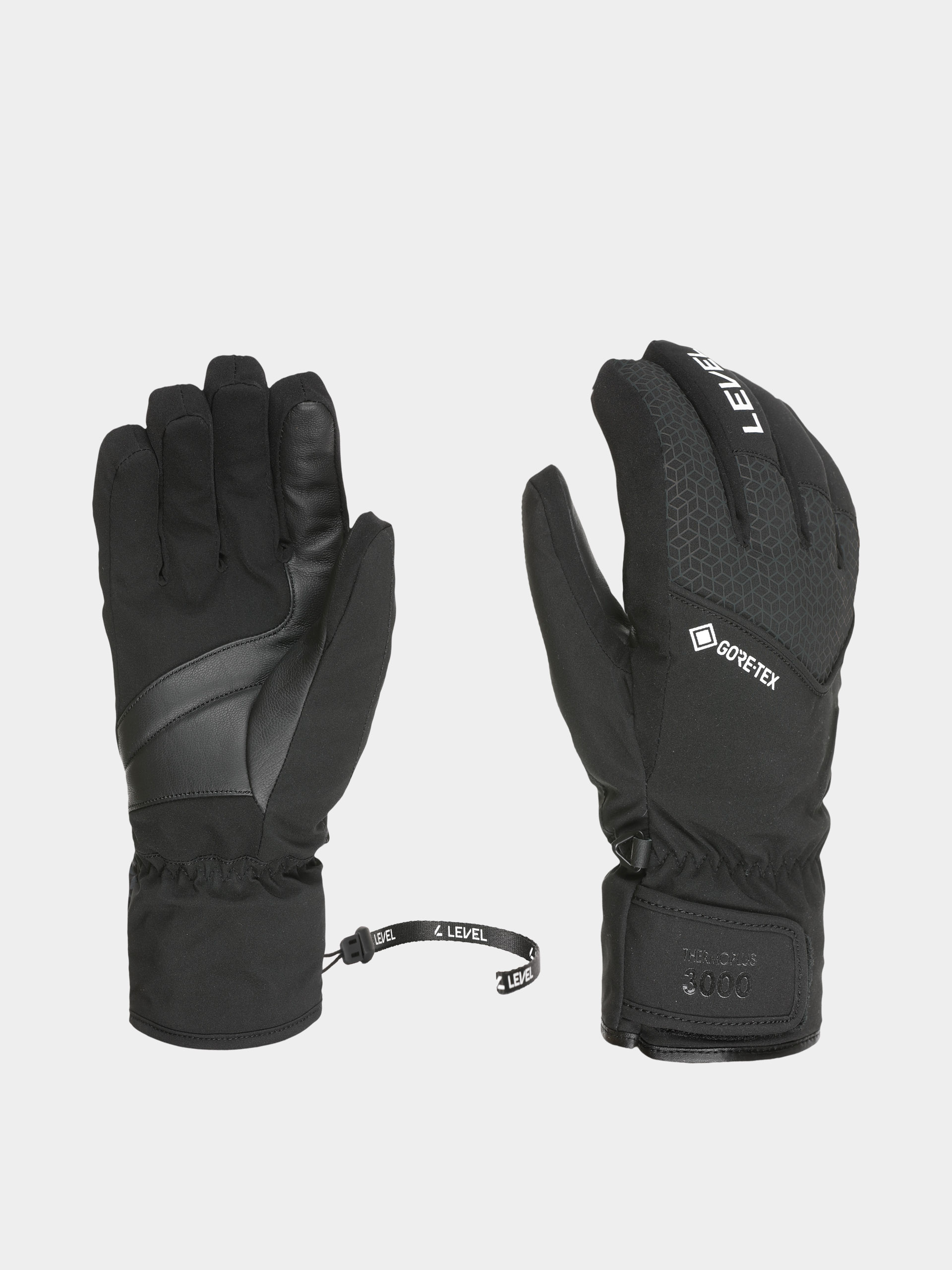Level Handschuhe Pilot Gore Tex - Schwarz (black)