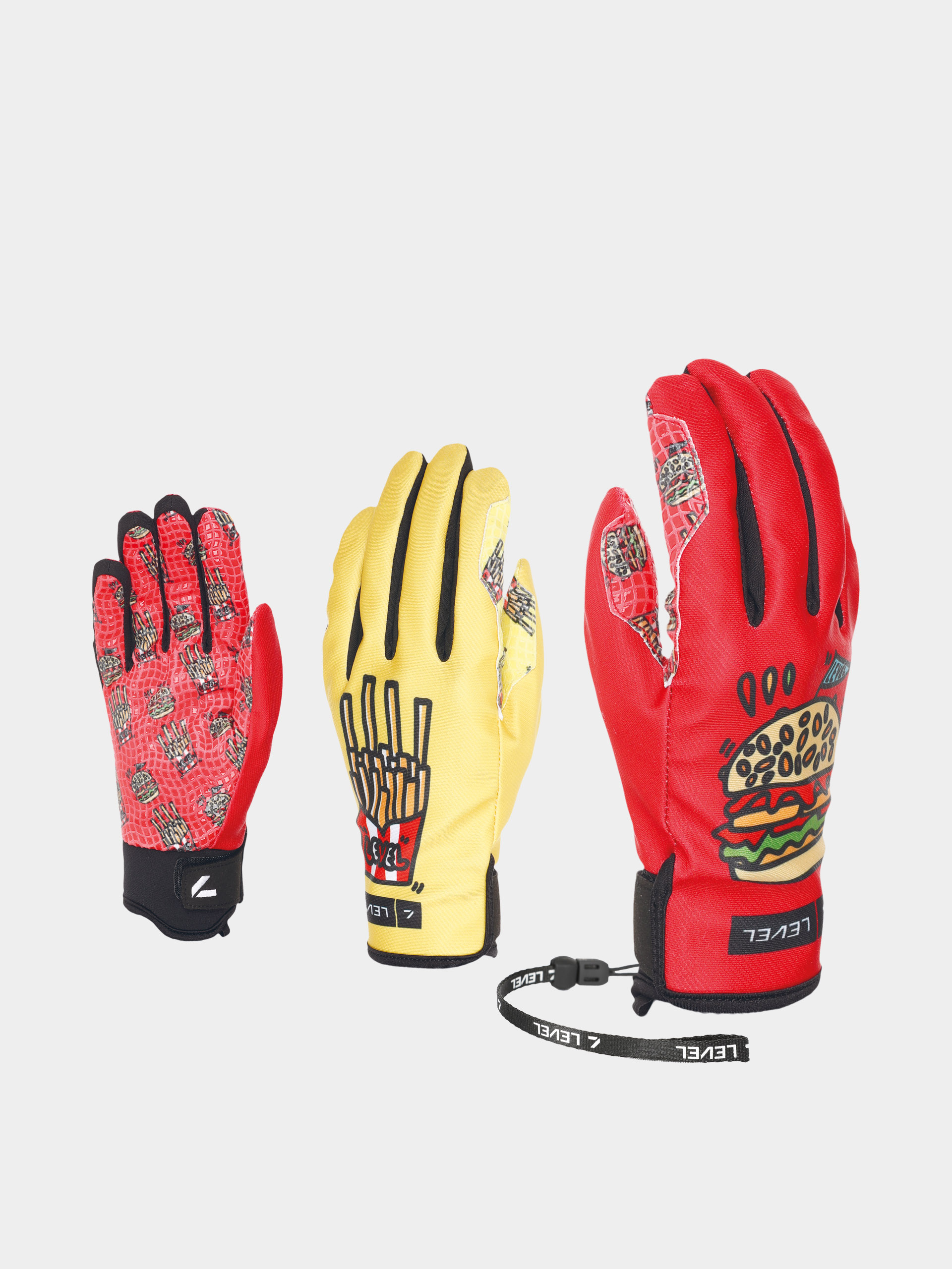 Level Handschuhe Web (yellow)