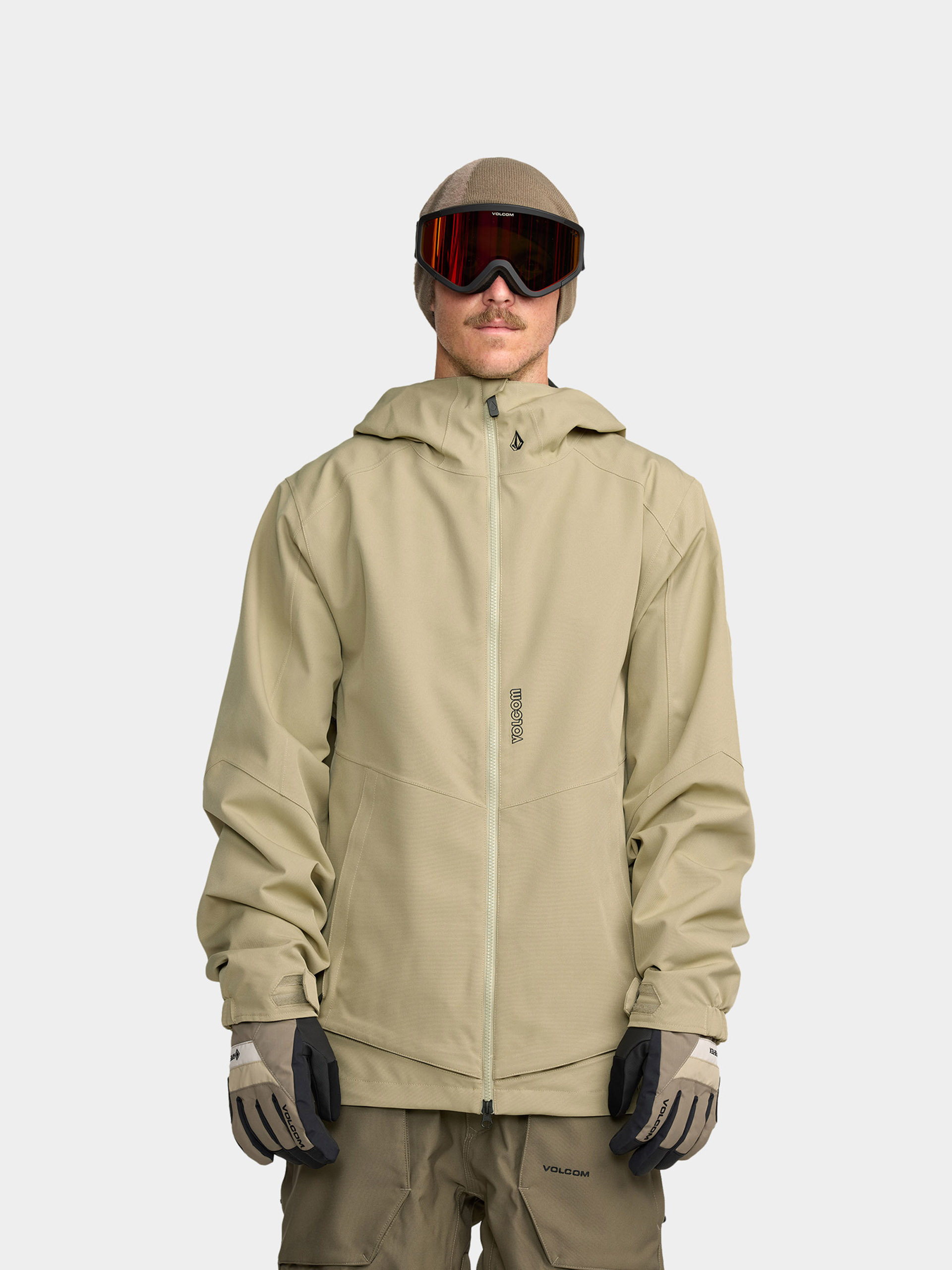 Volcom Snowboard Jacke Brighton Full Zip (moss green)