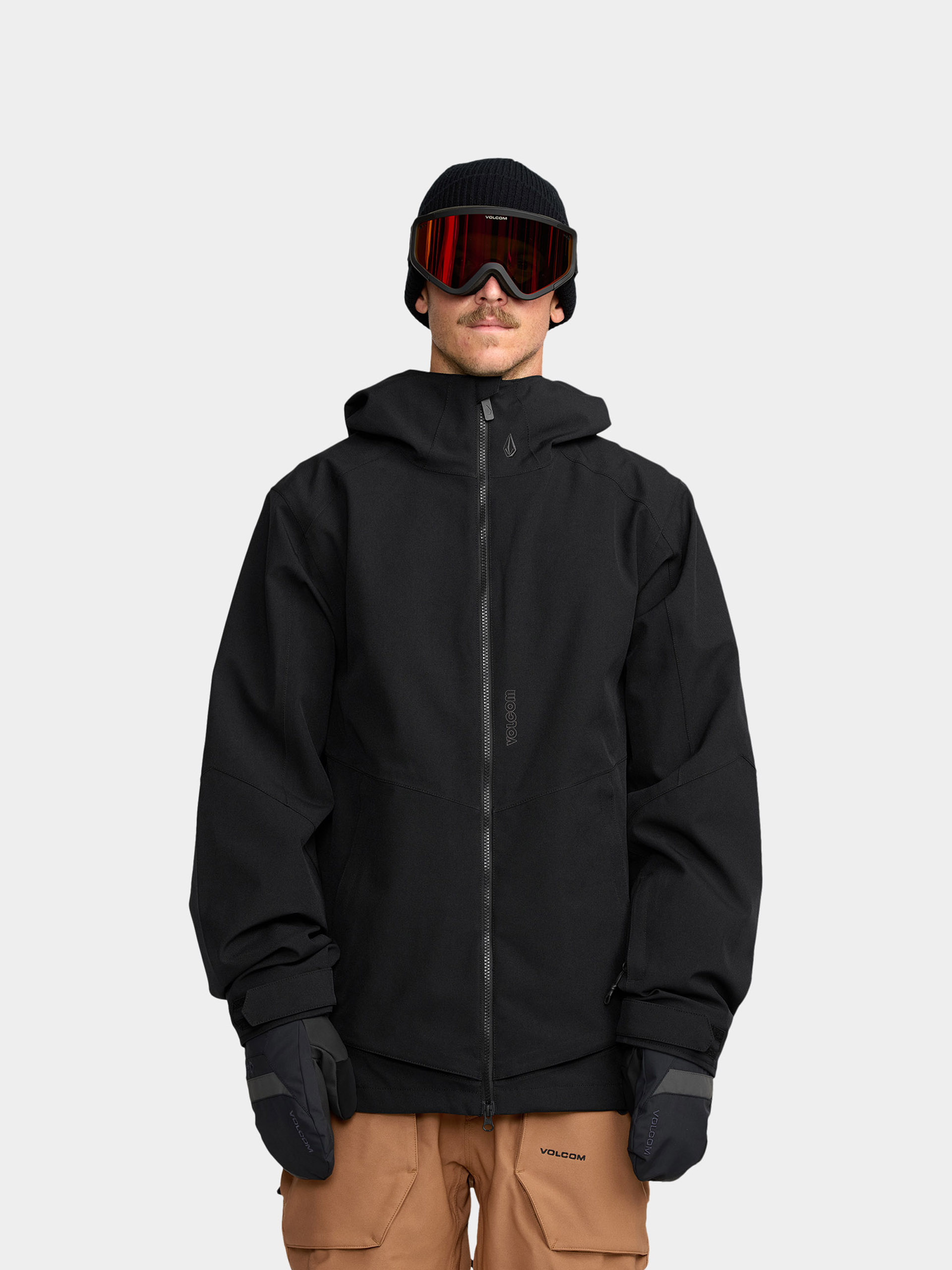 Volcom Snowboard Jacke Brighton Full Zip (black)