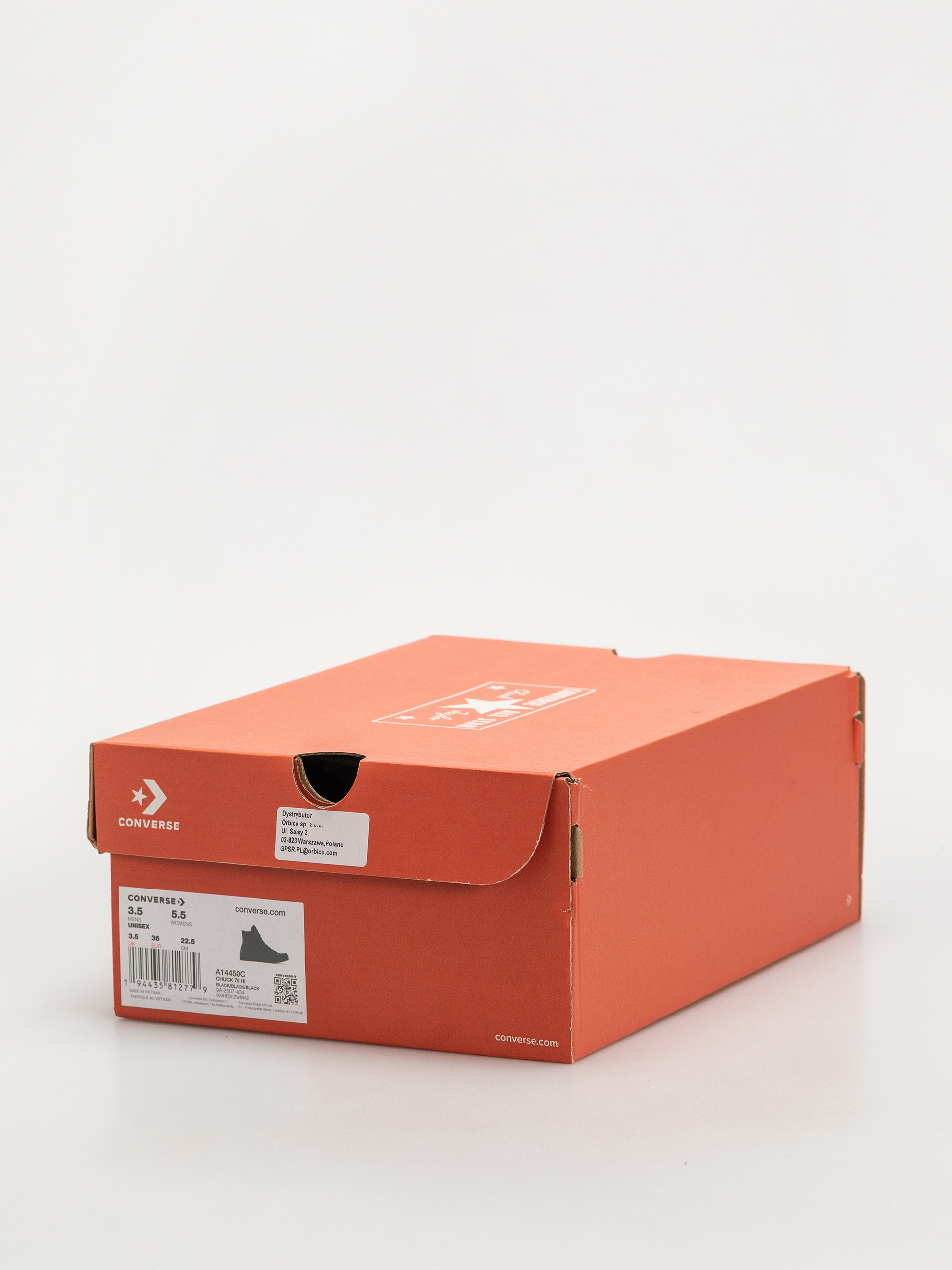 Converse Chucks Chuck 70 Hi (black/black/black)