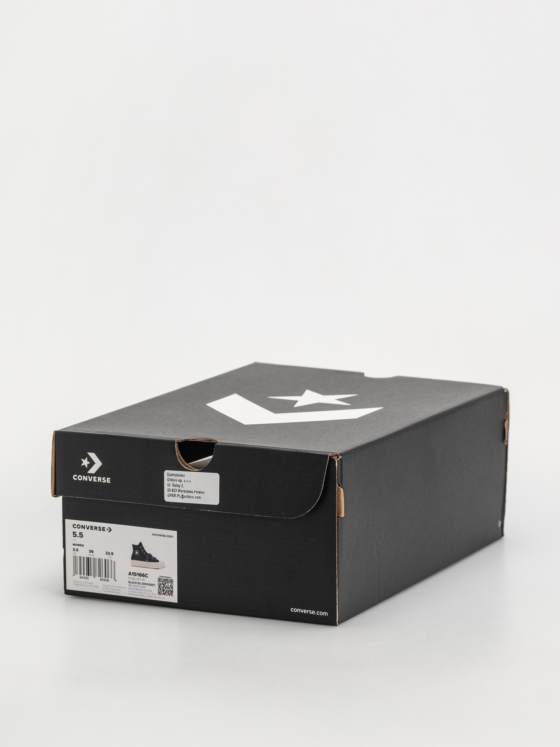 Converse Chucks Chuck Taylor All Star Lift Hi Wmn (black/silver/egret)