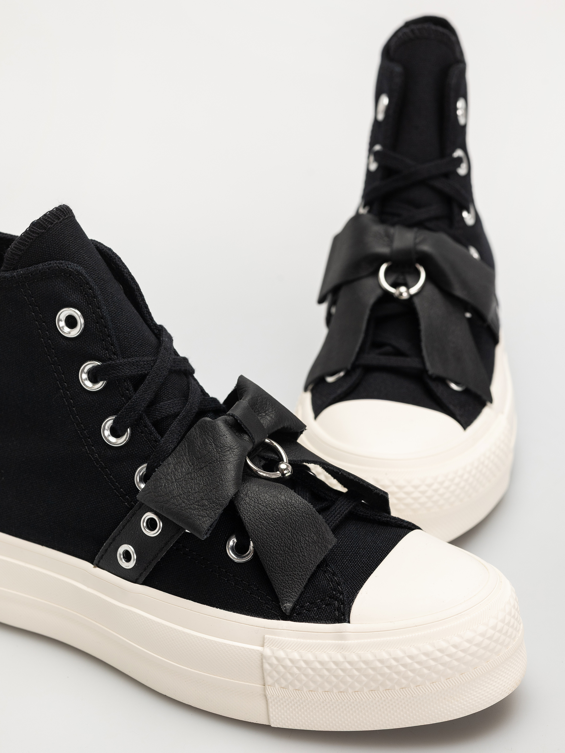 Converse Chucks Chuck Taylor All Star Lift Hi Wmn (black/silver/egret)