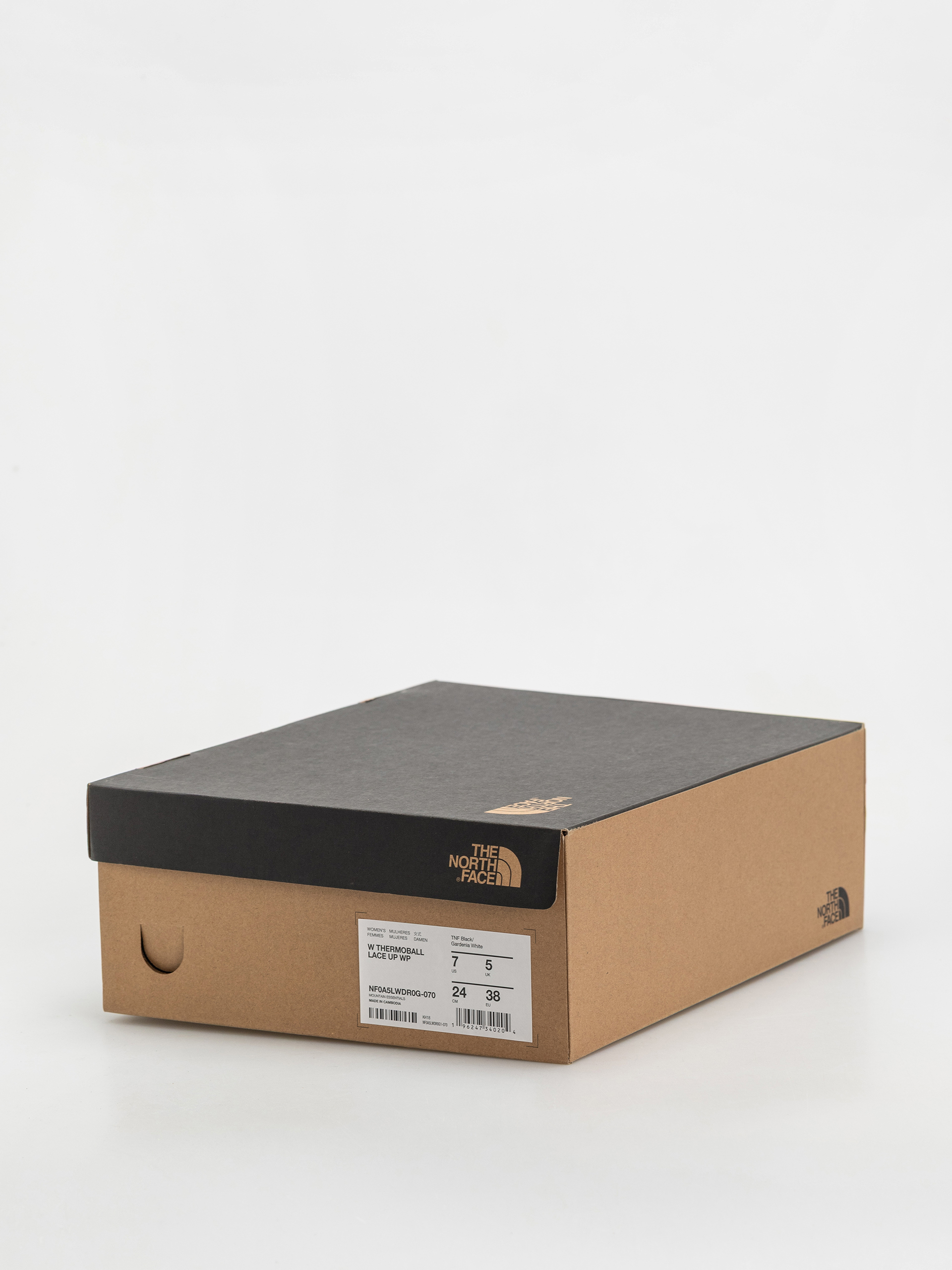 The North Face Shoes Thermoball Lace Up Wp Wmn (tnf black/gardenia white)