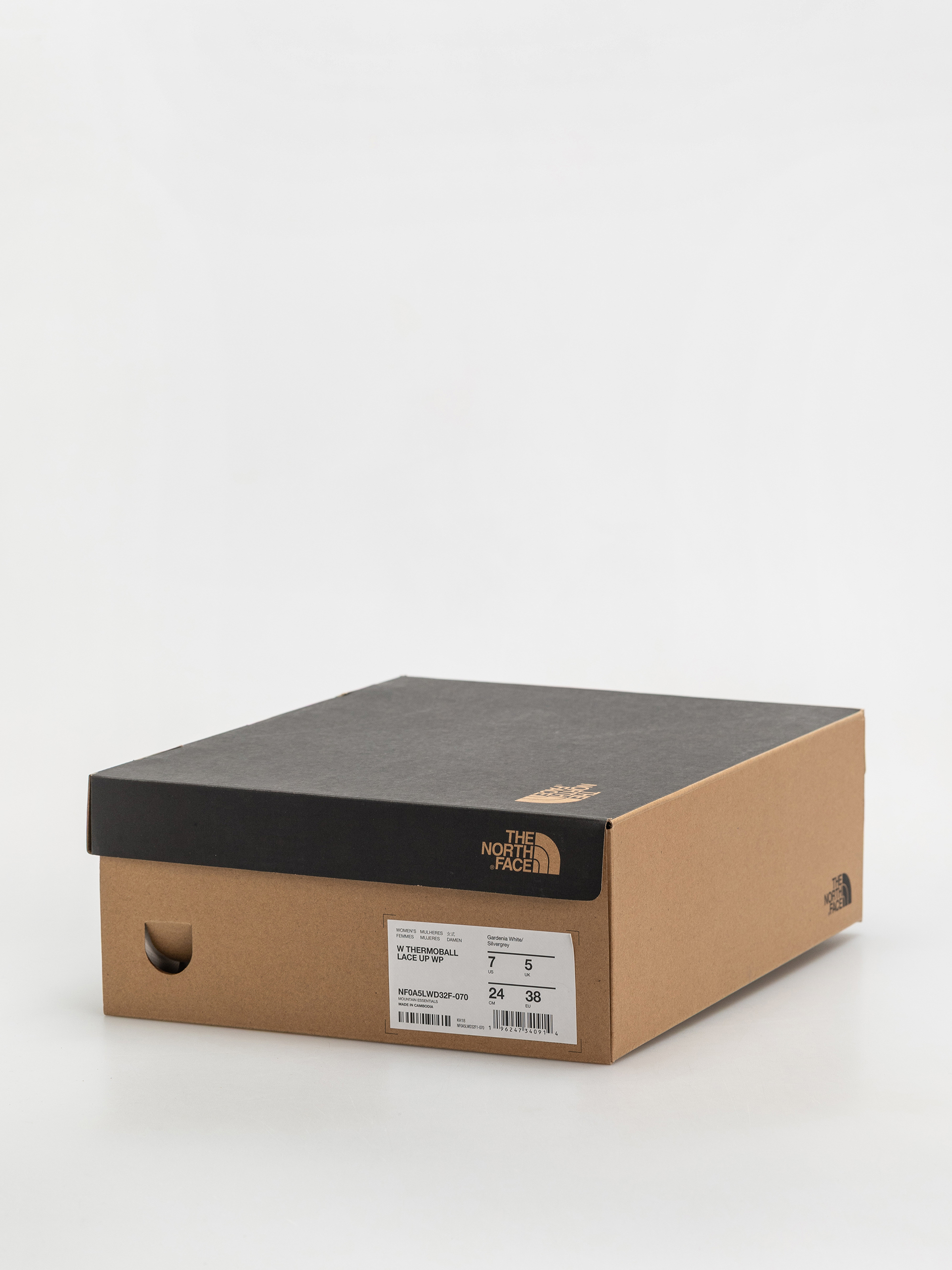 The North Face Shoes Thermoball Lace Up Wp Wmn (gardenia white/silvergrey)