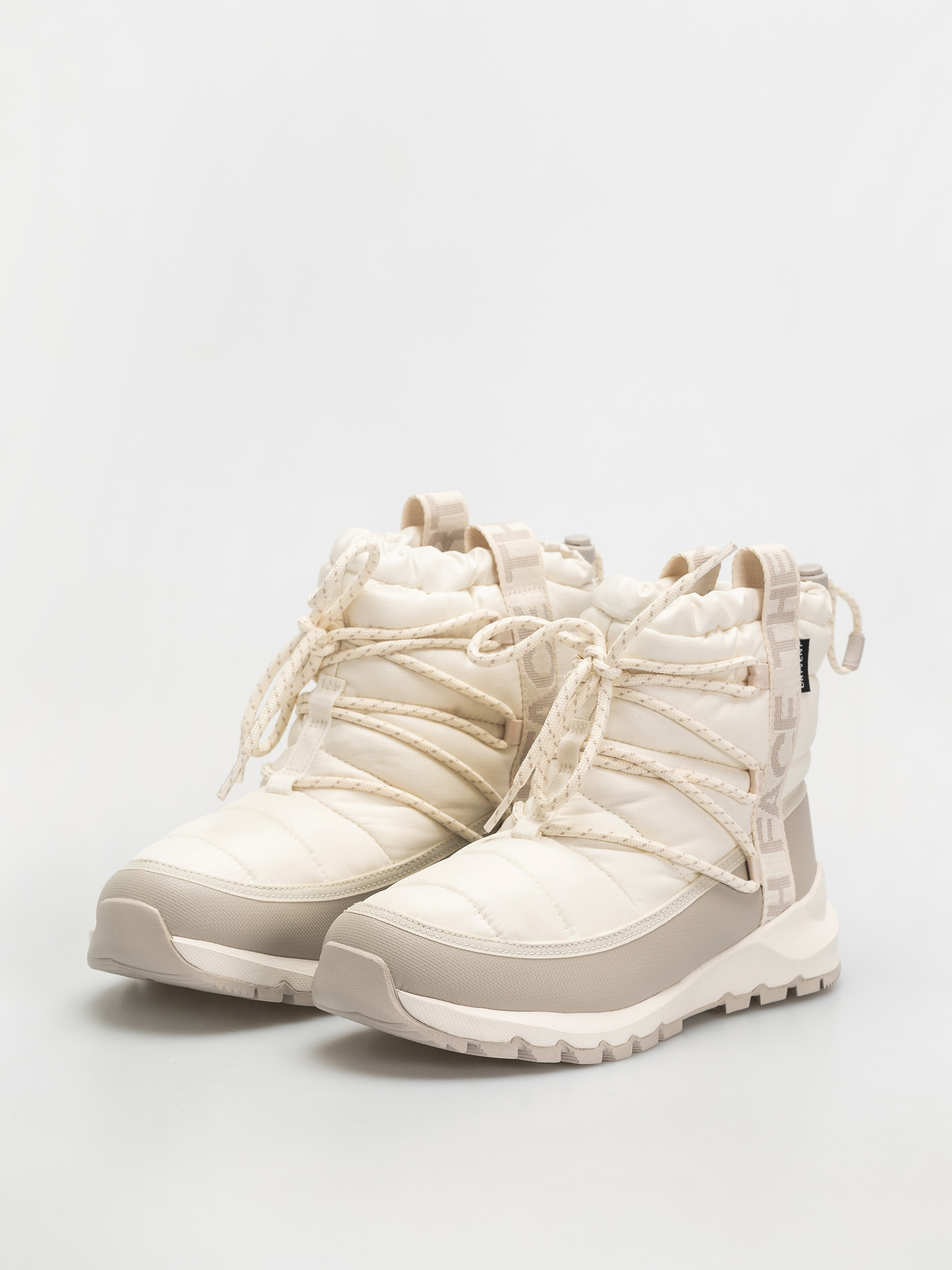 The North Face Shoes Thermoball Lace Up Wp Wmn (gardenia white/silvergrey)