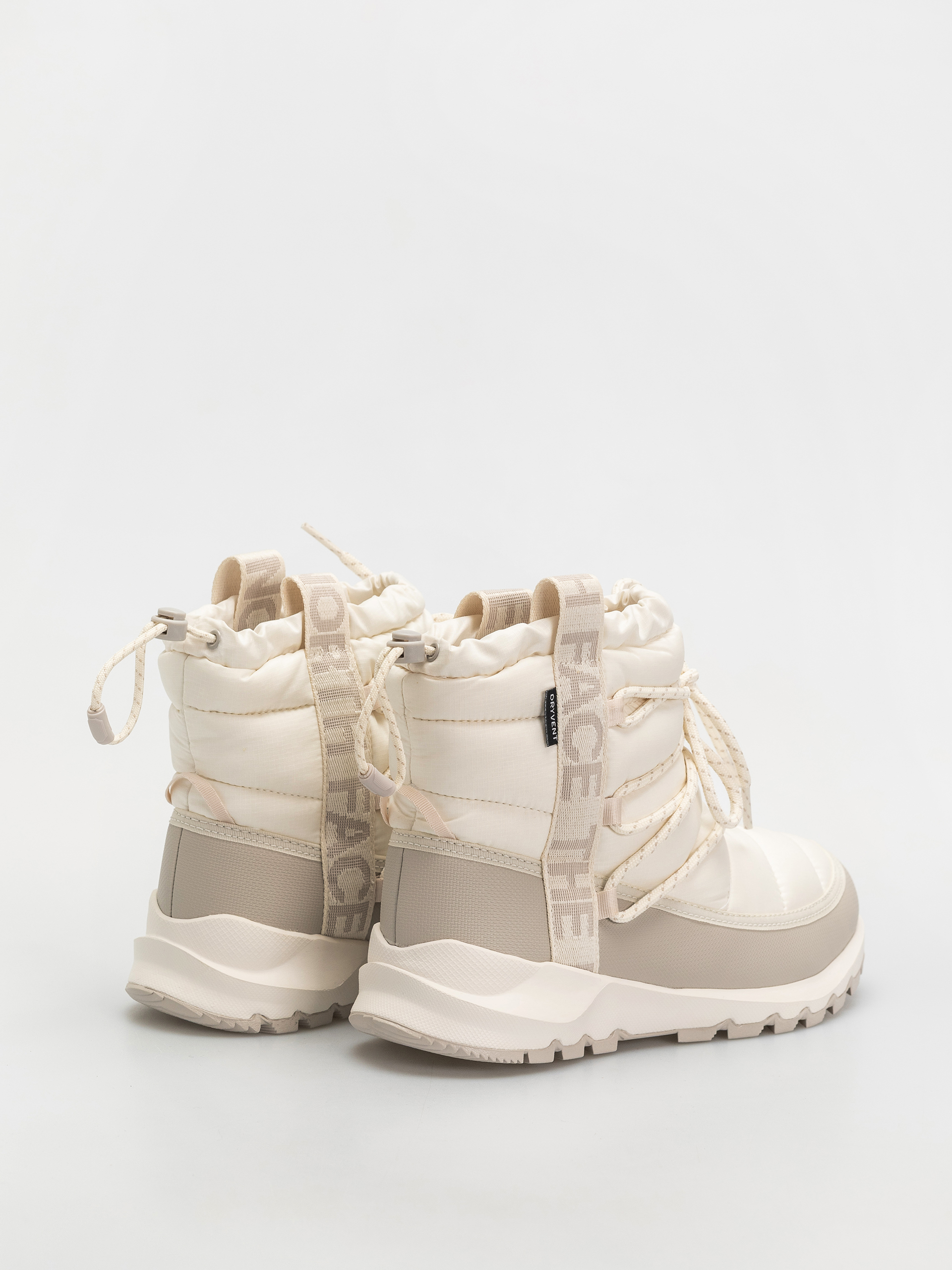 The North Face Shoes Thermoball Lace Up Wp Wmn (gardenia white/silvergrey)