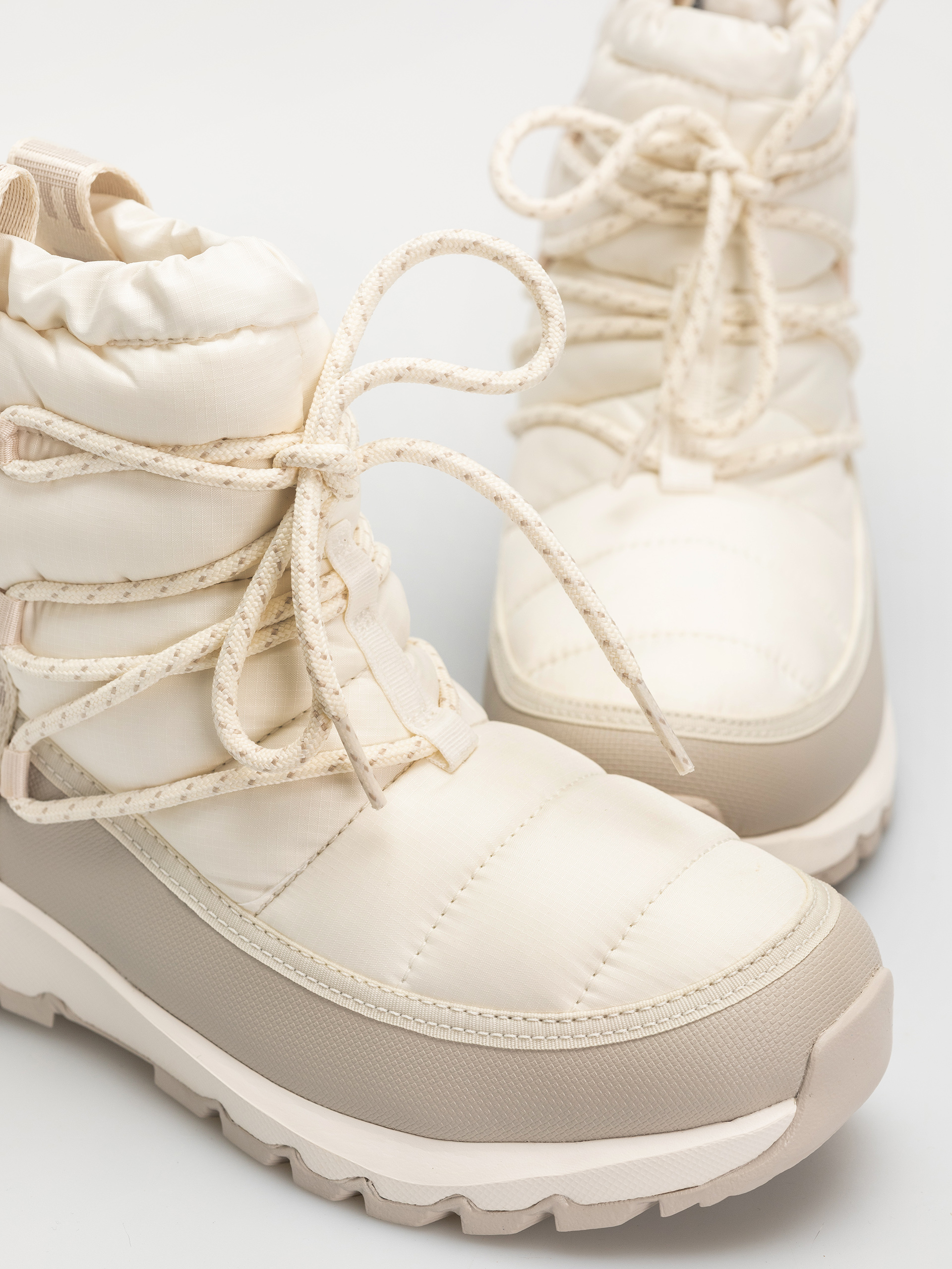 The North Face Schuhe Thermoball Lace Up Wp Wmn (gardenia white/silvergrey)