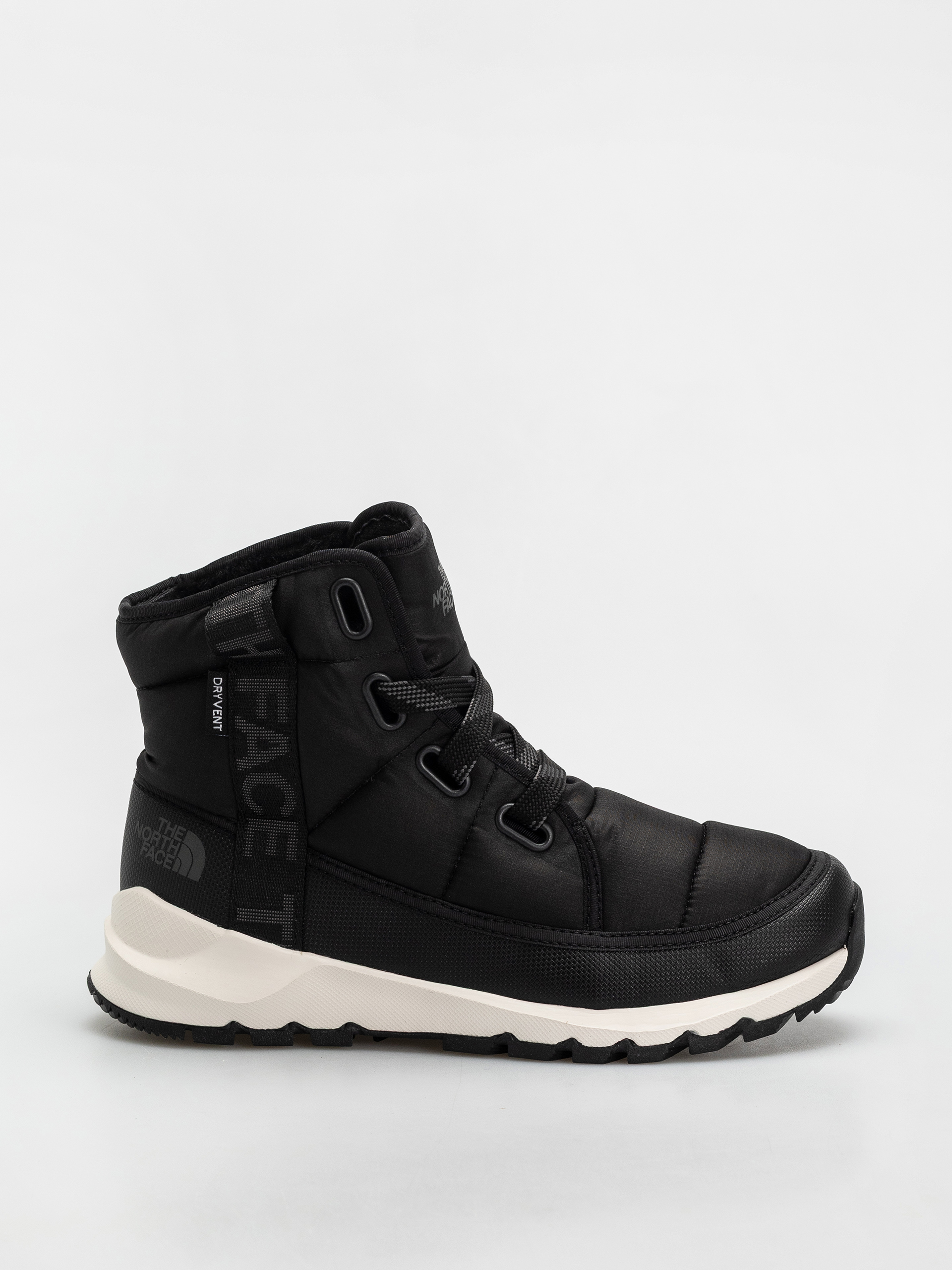 The North Face Shoes Thermoball Lace Up Luxe Wp Wmn (tnf black/asphalt grey)