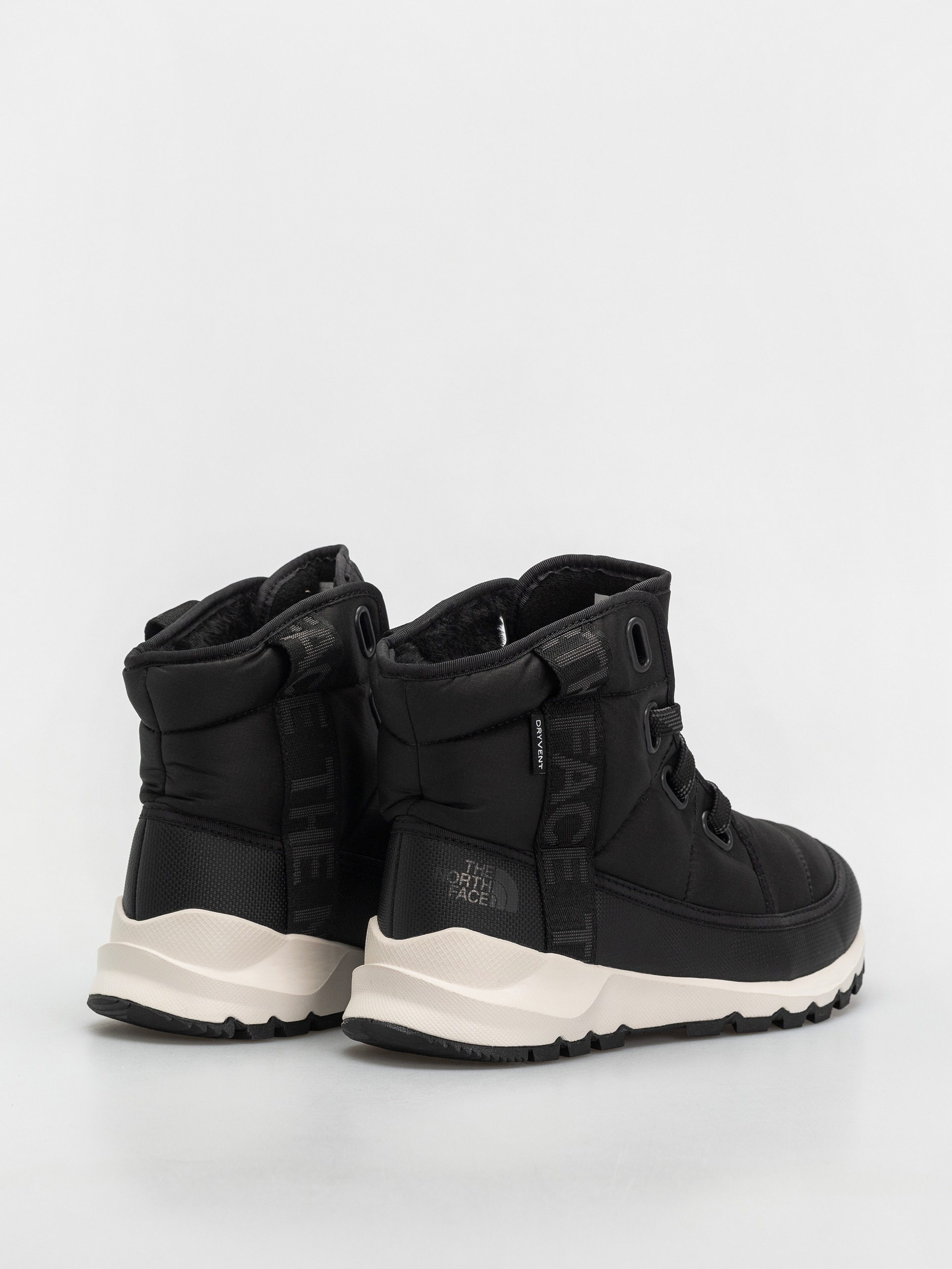 The North Face Shoes Thermoball Lace Up Luxe Wp Wmn (tnf black/asphalt grey)
