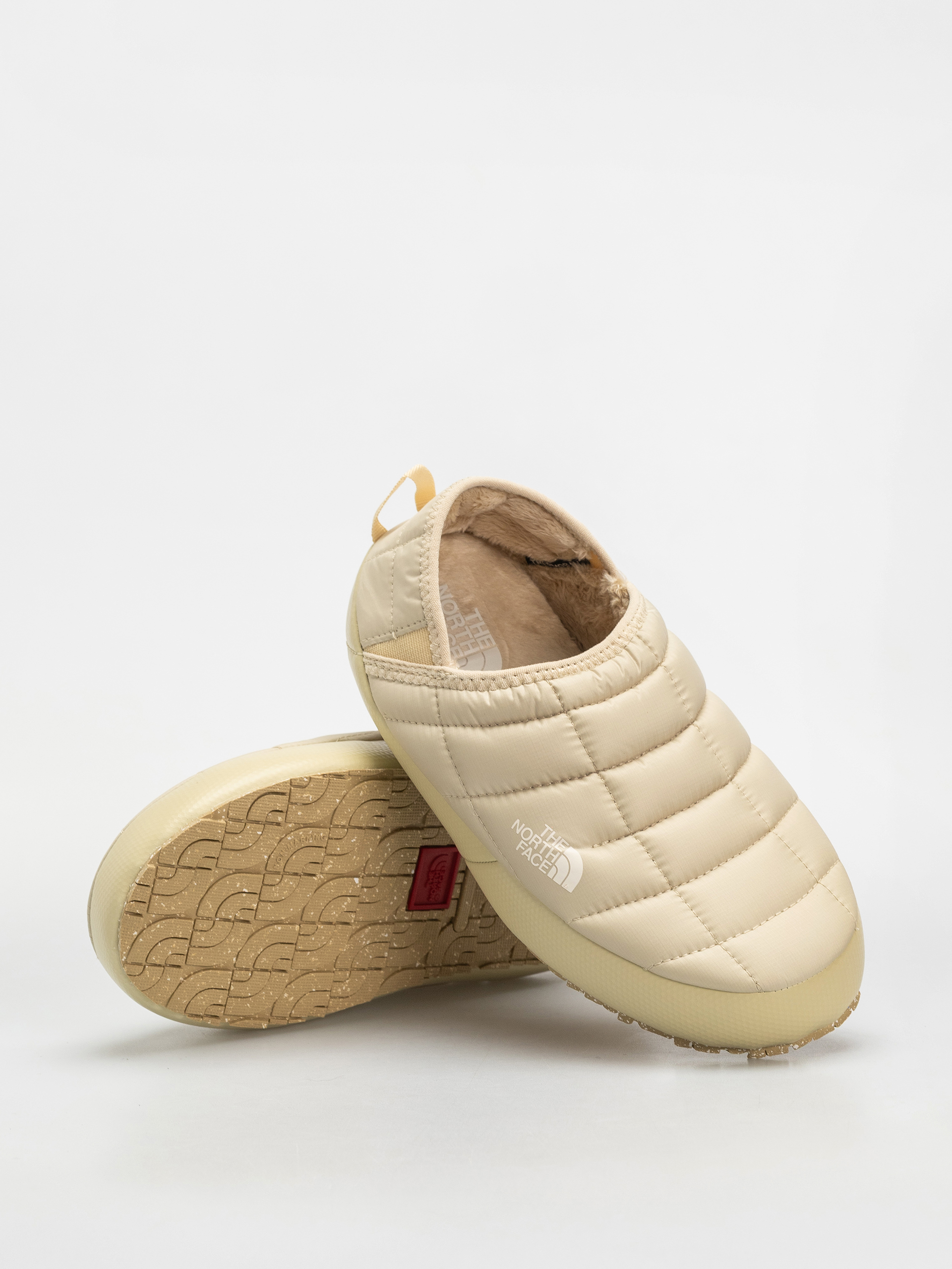 The North Face Shoes Thermoball Traction Mule V Wmn (gravel/white dune)