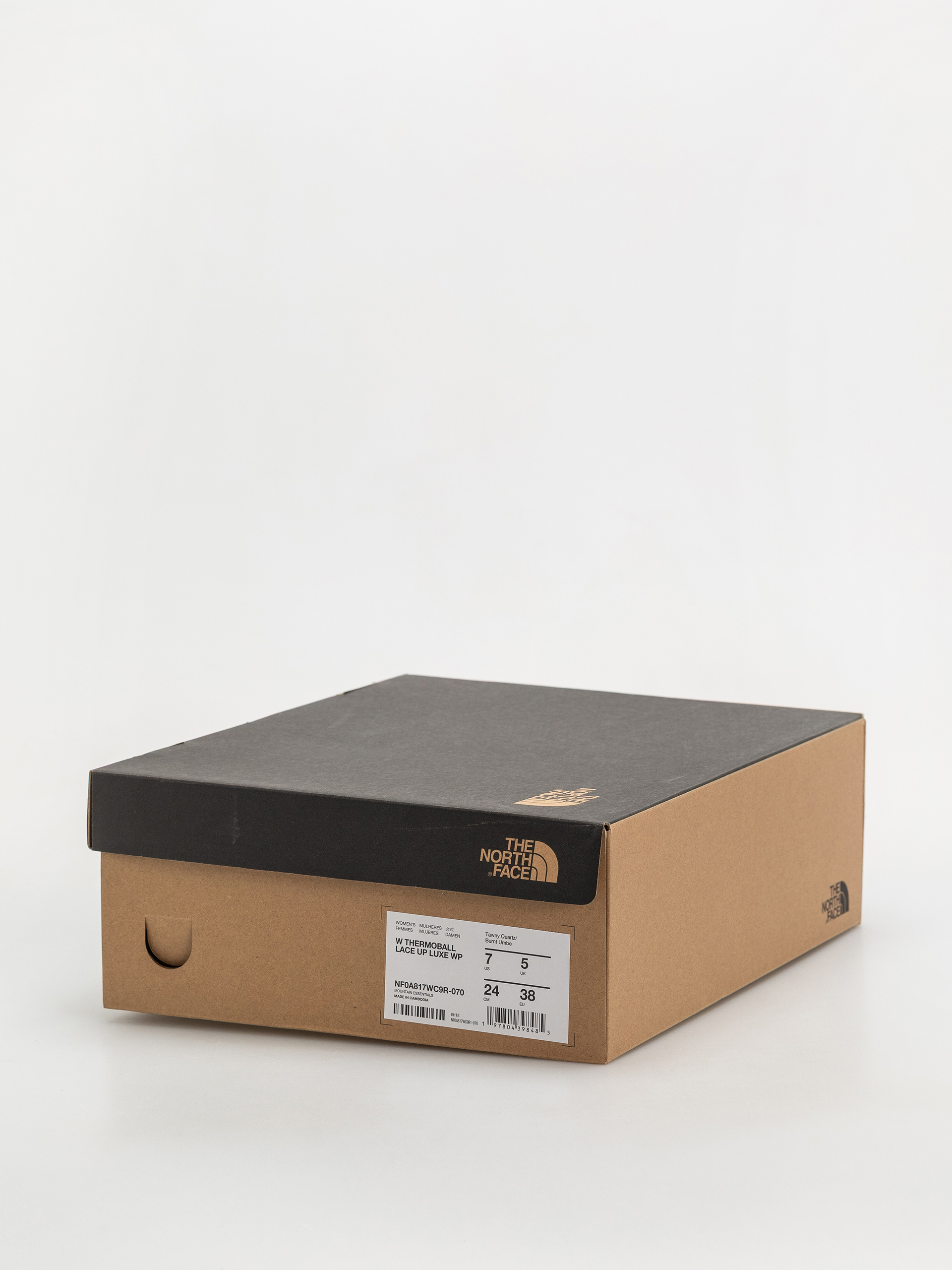 The North Face Shoes Thermoball Lace Up Luxe Wp Wmn (tawny quartz/burnt umbe)