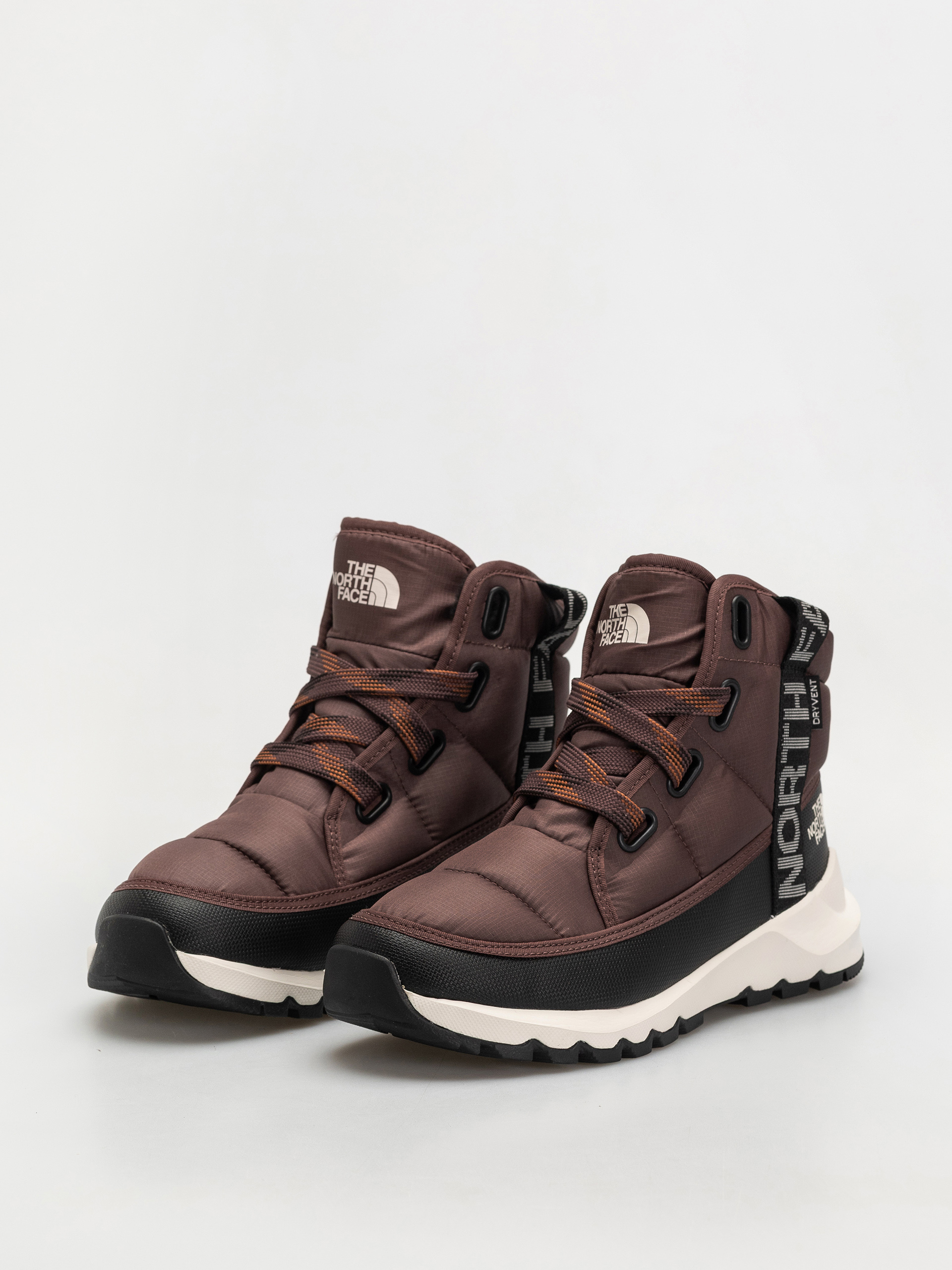 The North Face Shoes Thermoball Lace Up Luxe Wp Wmn (tawny quartz/burnt umbe)