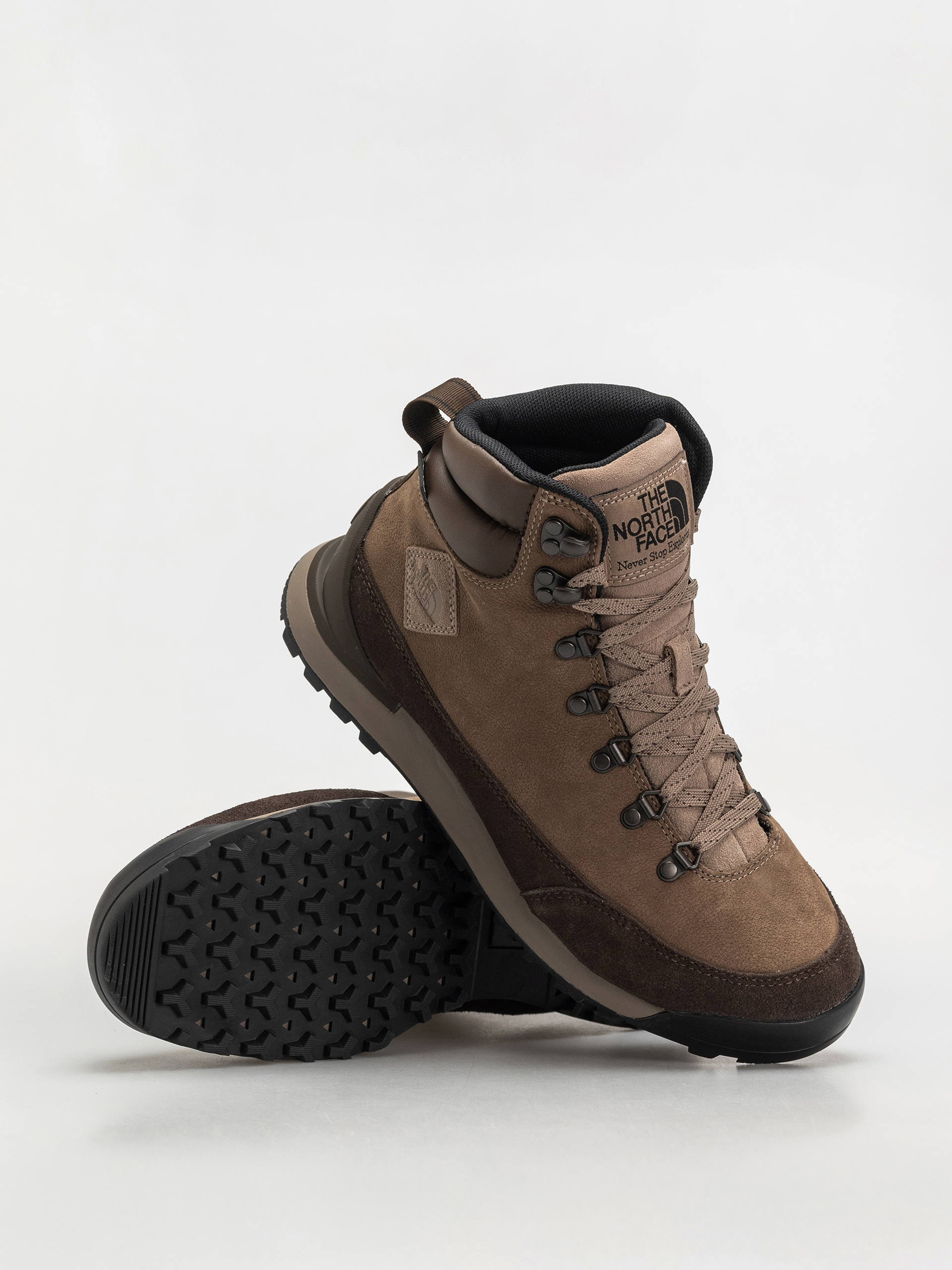 The North Face Schuhe Back To Berkeley Iv Leather Wp (demitasse brown/garnet)