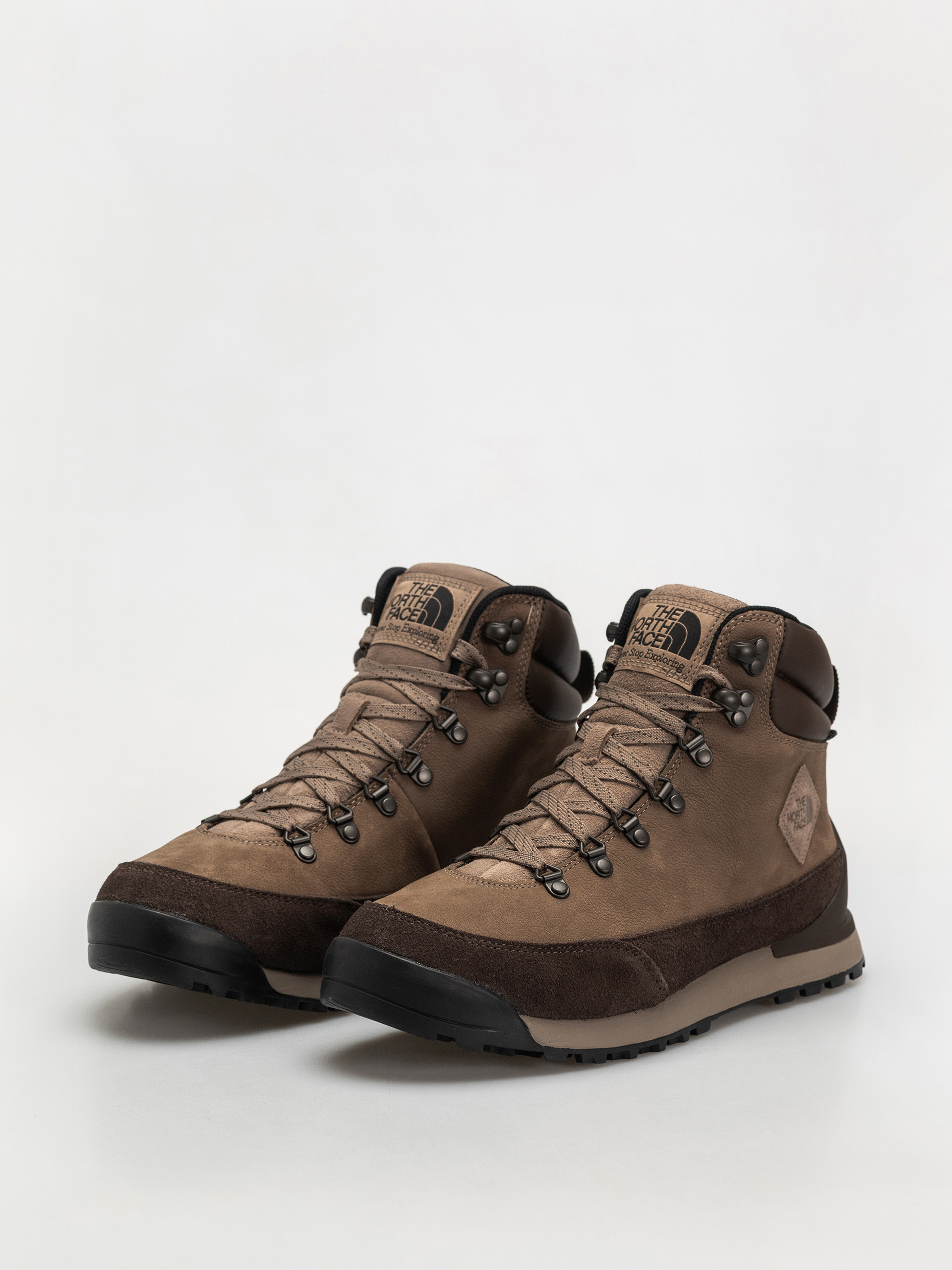 The North Face Schuhe Back To Berkeley Iv Leather Wp (demitasse brown/garnet)