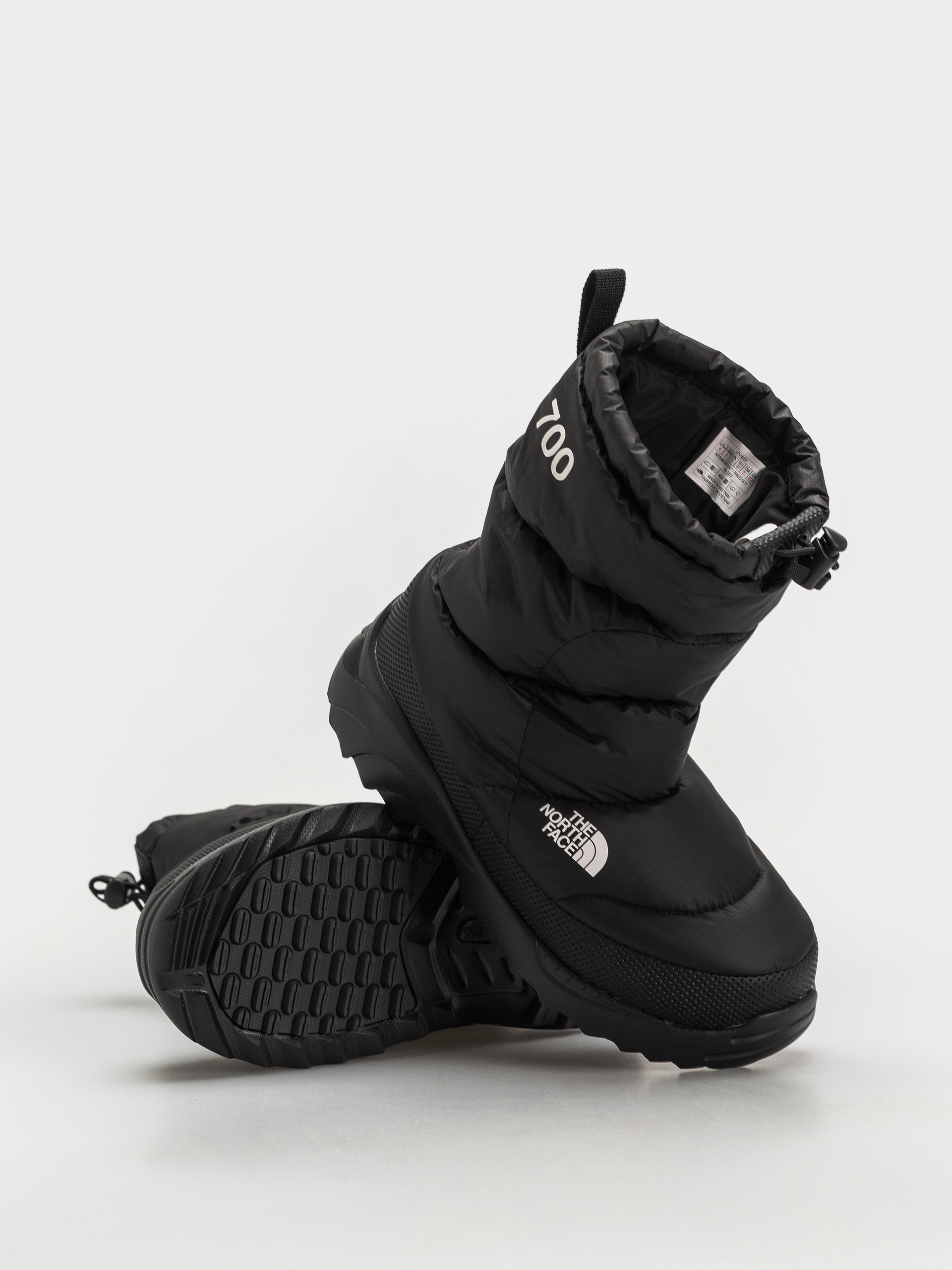 The North Face Shoes Nuptse Traction Bootie (tnf black/tnf black)