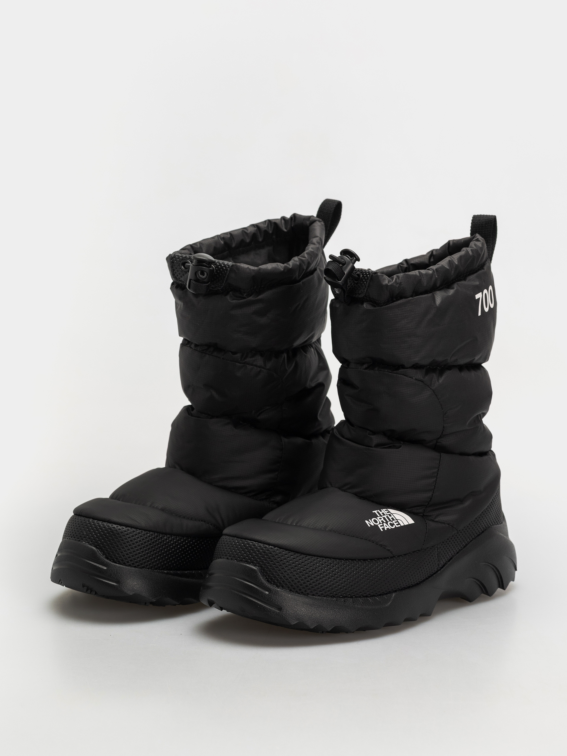 The North Face Shoes Nuptse Traction Bootie (tnf black/tnf black)