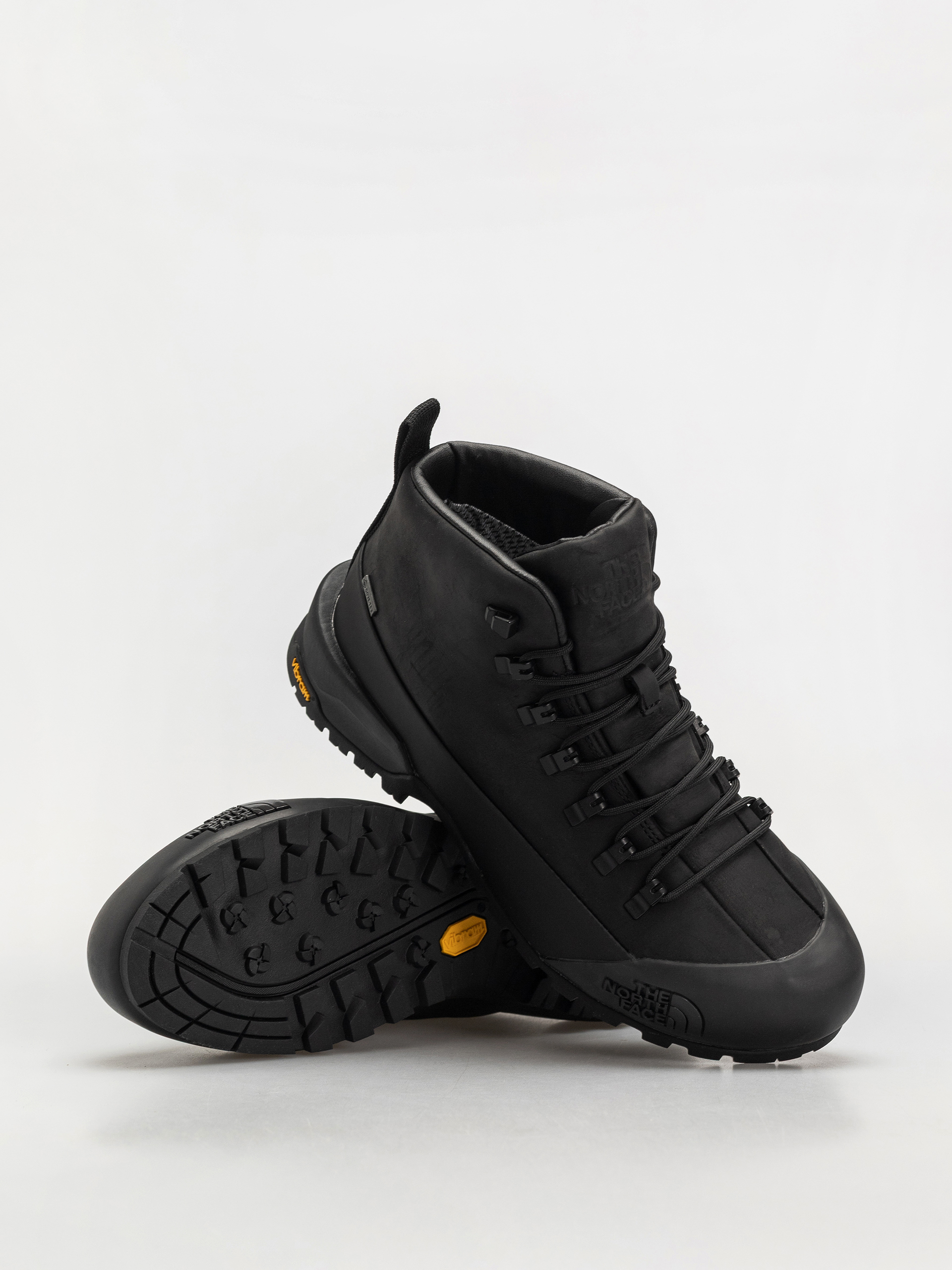 The North Face Glenclyffe Mid Leather Gore Tex Shoes (tnf black/tnf black)