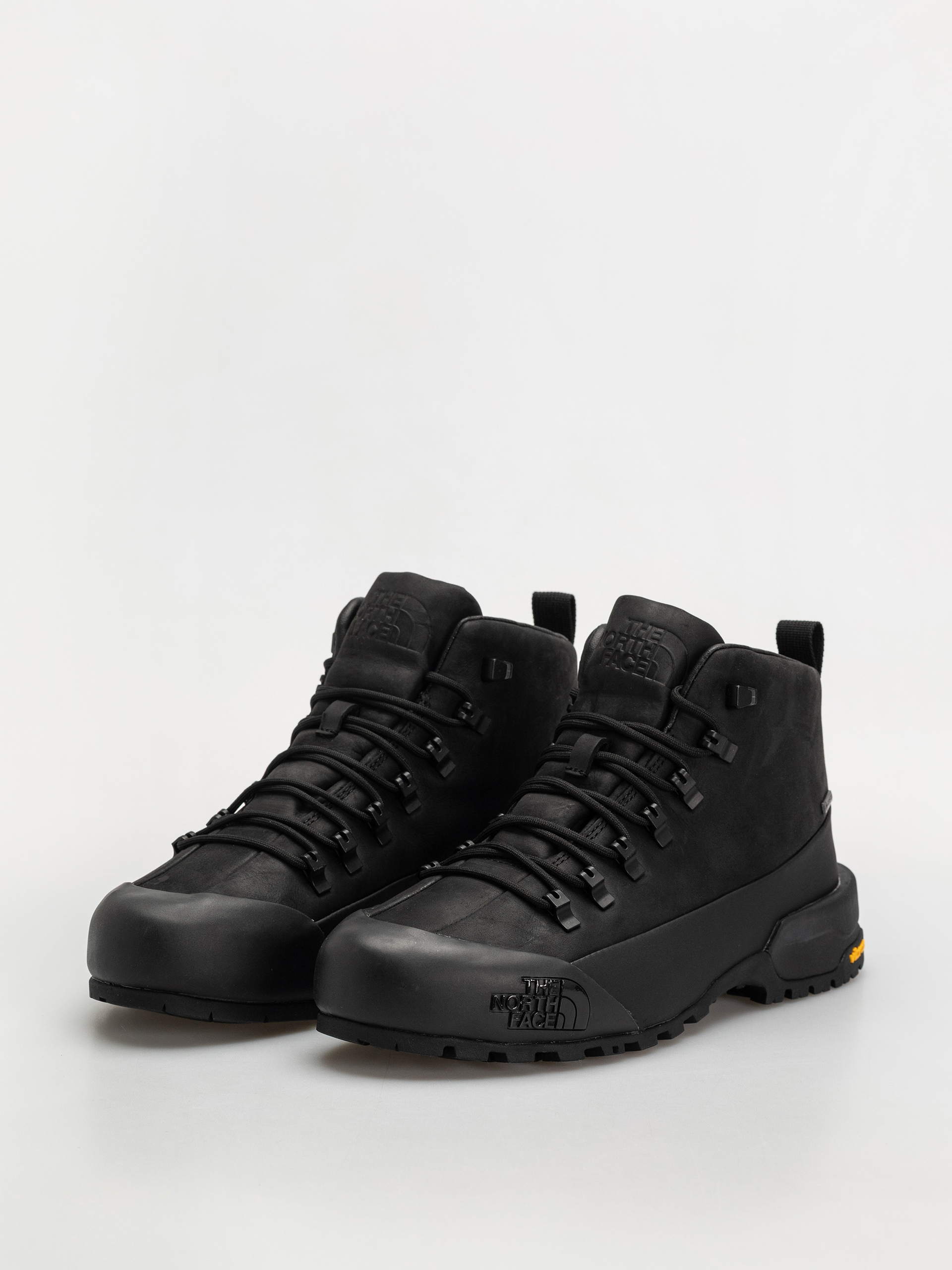 The North Face Glenclyffe Mid Leather Gore Tex Shoes (tnf black/tnf black)