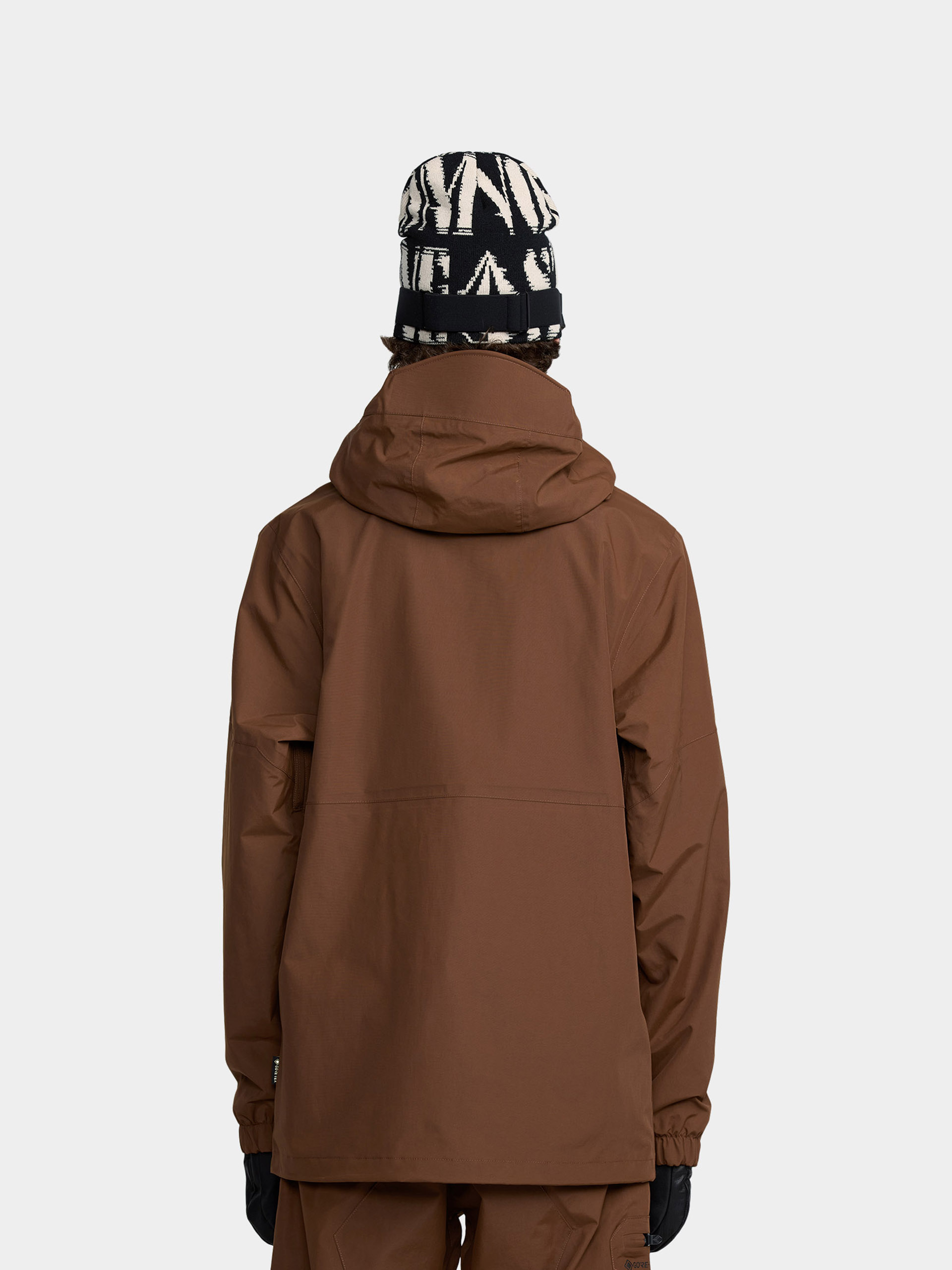 VOLCOM NIMBUSスノーボードウェア　Lサイズ　ブラウン系 Volcom Snowboard jacket L Ins Gore Tex - brown (brown)