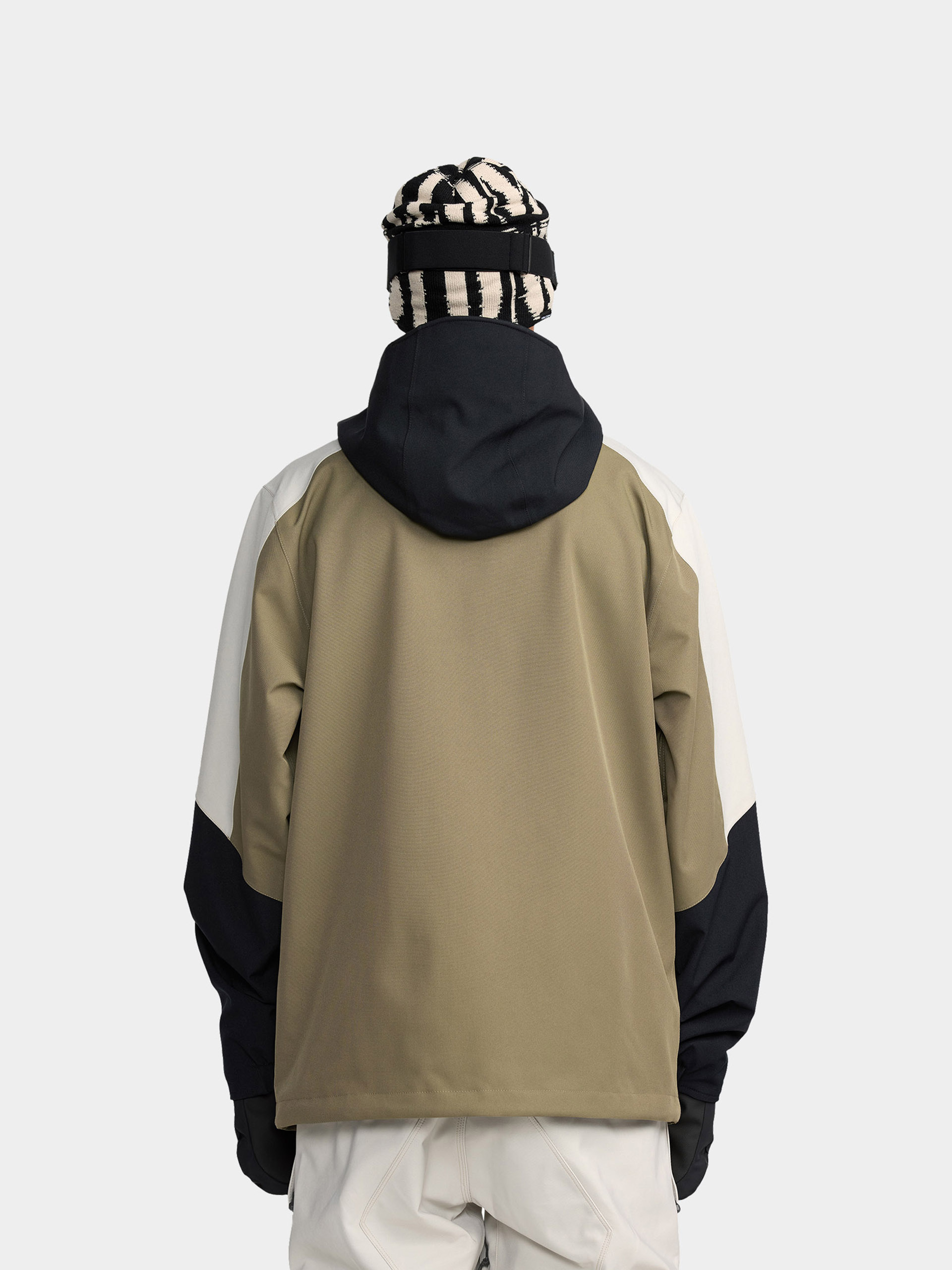 Volcom Snowboard jacket Brighton Full Zip - black (military)