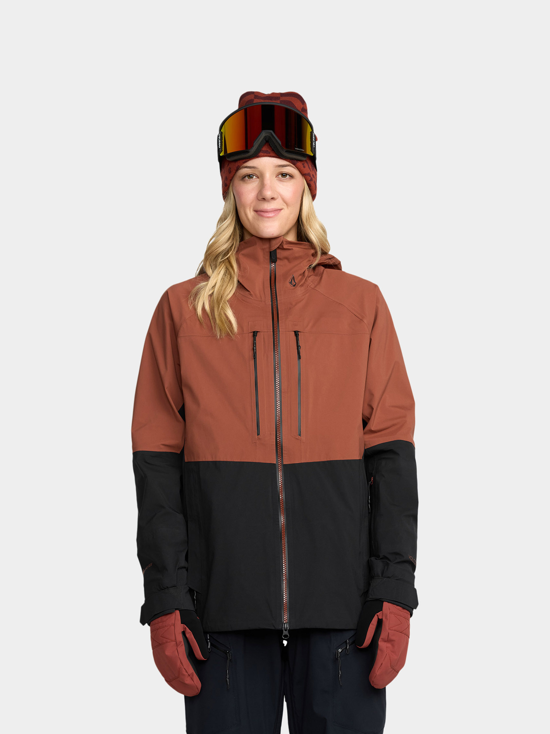 Volcom Snowboard Jacke Vs 3L Stretch Gore Wmn (henna)