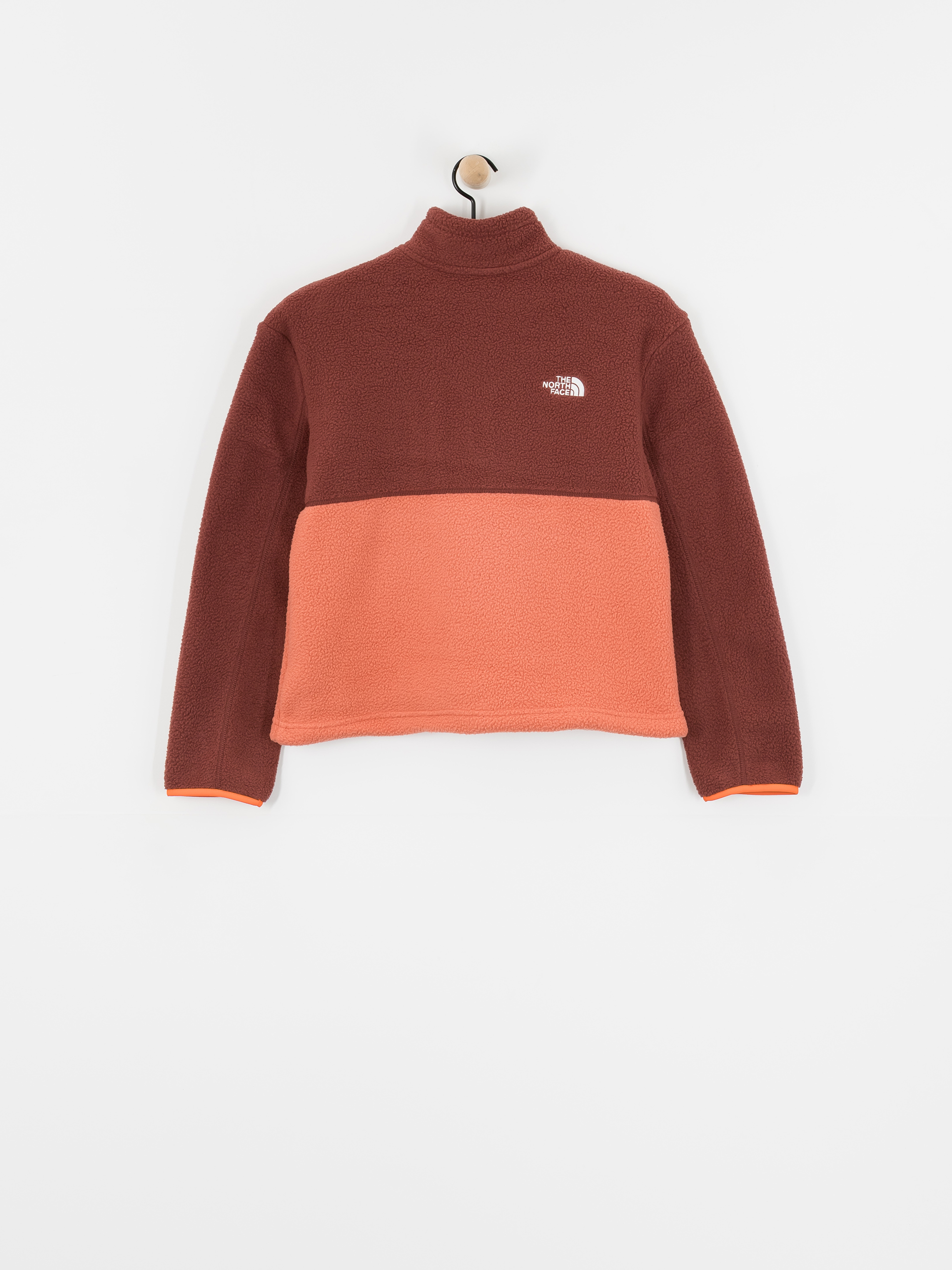 The North Face Yumiori 1/4 Zip Fleece - orange (mars dust/sumac
